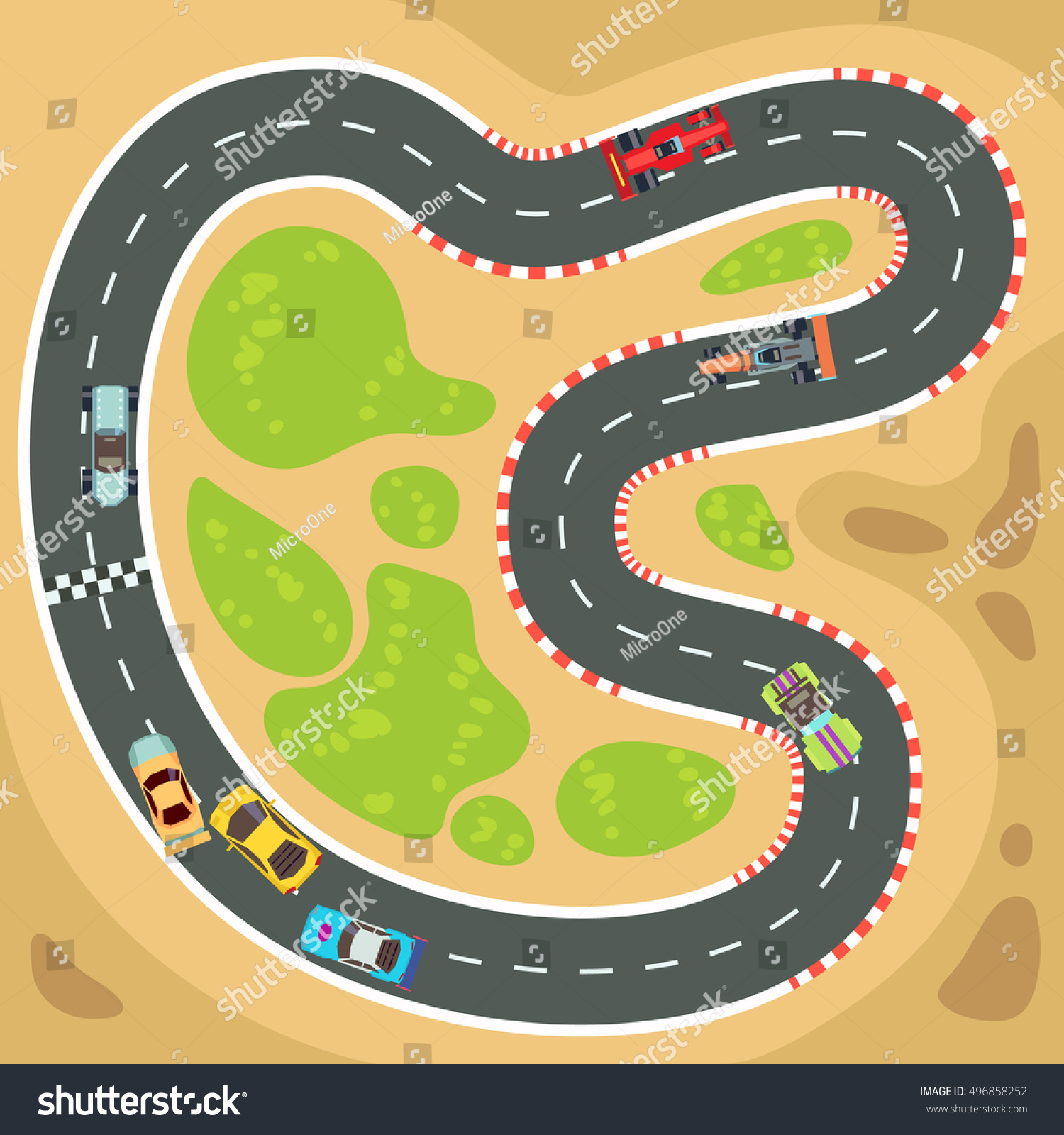Shutterstock Race Car Track Shutterstock Race Car Track