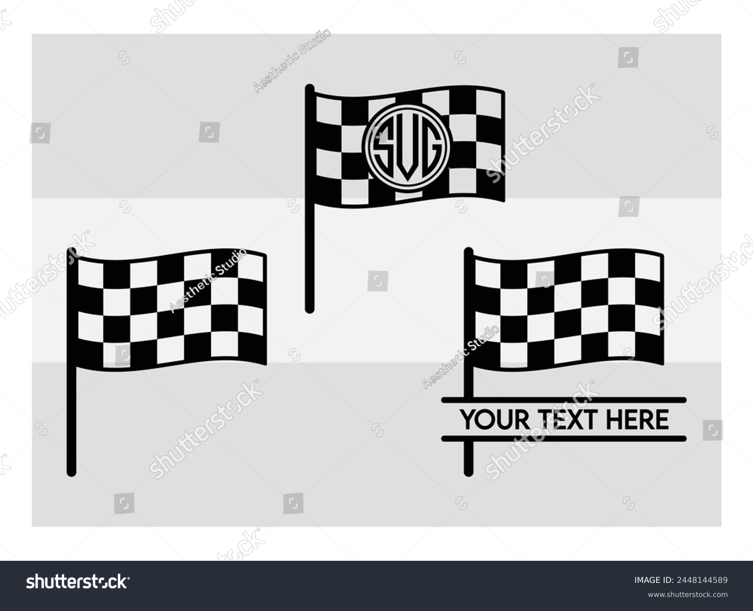 SVG of Racing Flag, Racing Flag Silhouette, Race, Sports, Racing Game, Flag, Checkered Flag, Sports Racing, Game, vector, eps, svg