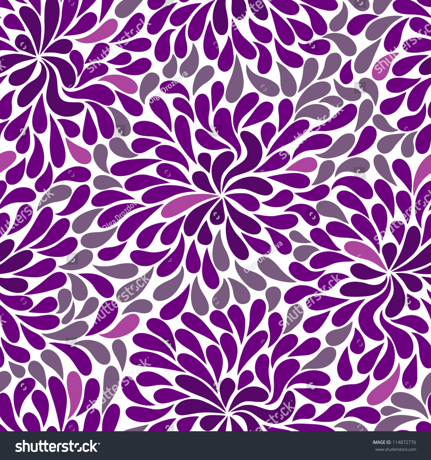 Radiant Violet Pattern Stock Vector Illustration 114872776 : Shutterstock