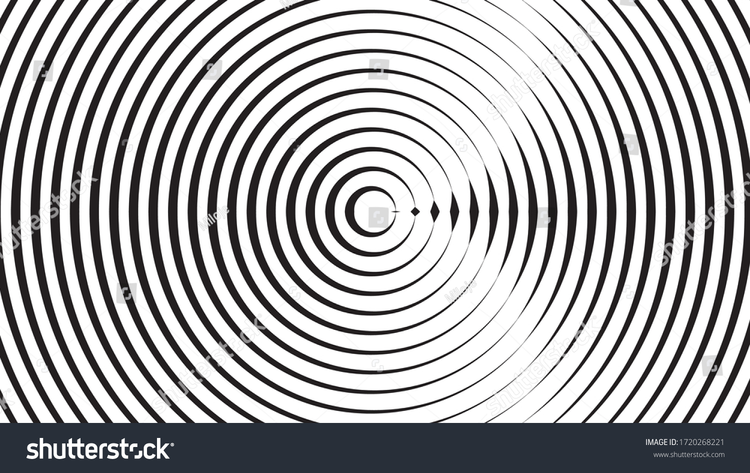 Radiating Lines Circle Form Vector Illustration Stock Vector (royalty 