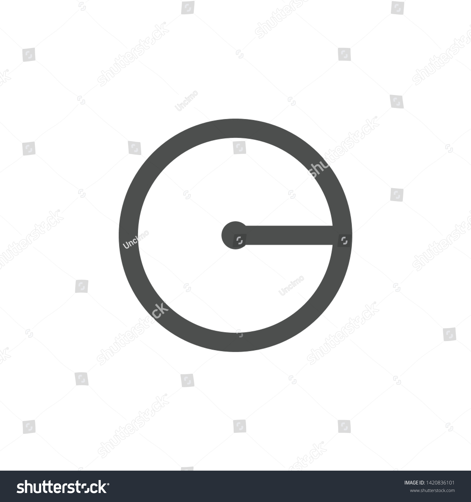 Radius Shape Sign Math Symbol Modern: เวกเตอร์สต็อก (ปลอดค่าลิขสิทธิ์ ...