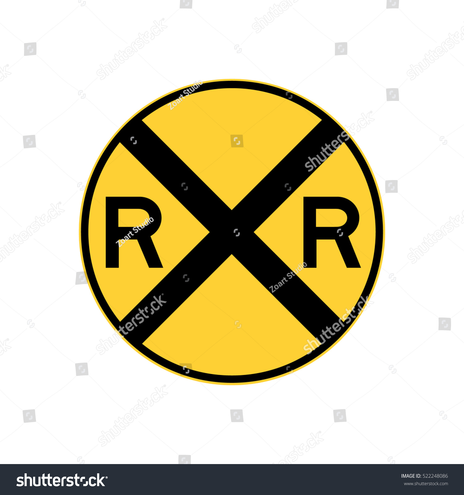 18,660 Train crossing sign Images, Stock Photos & Vectors | Shutterstock