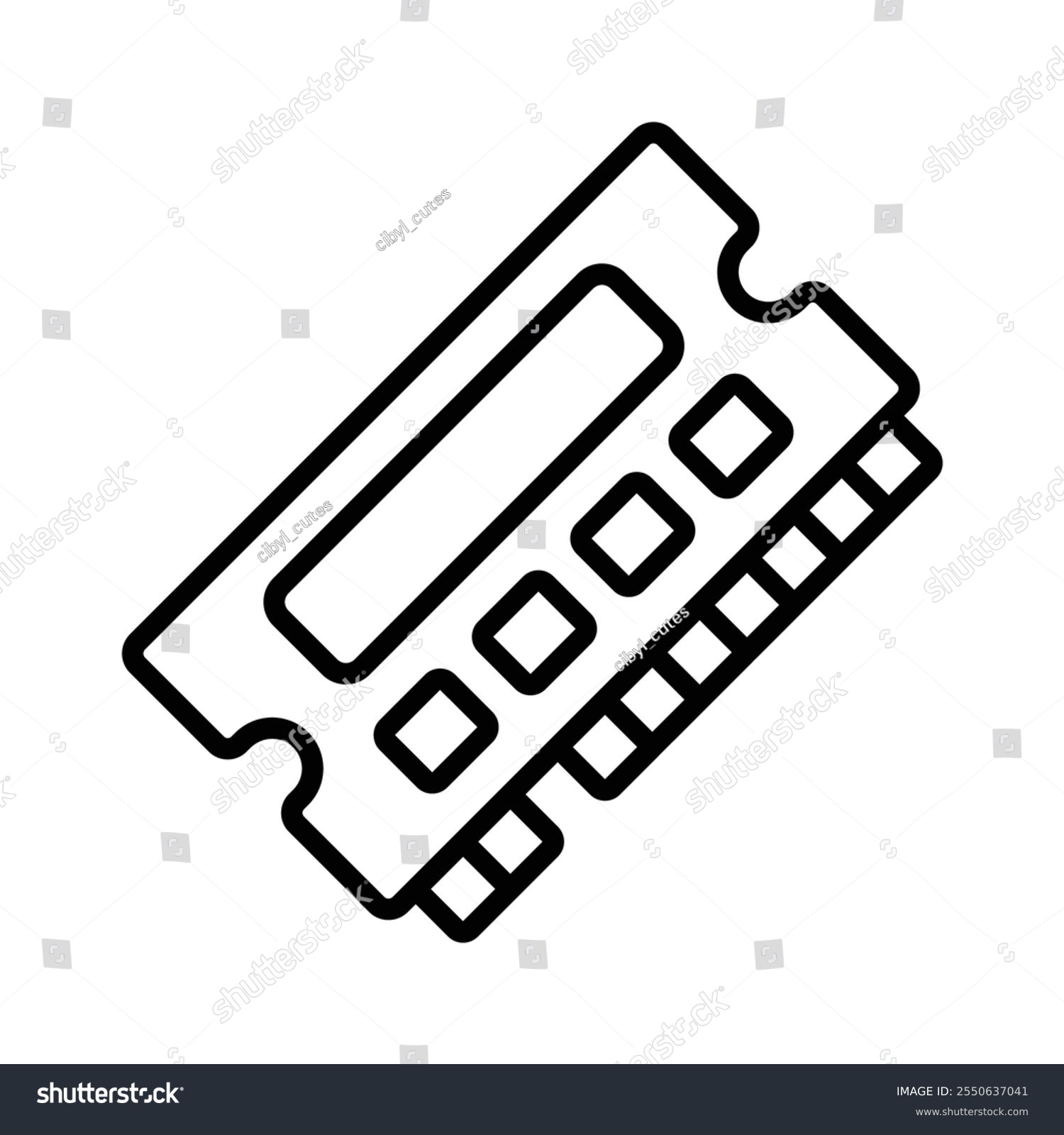 RAM clip art preview
