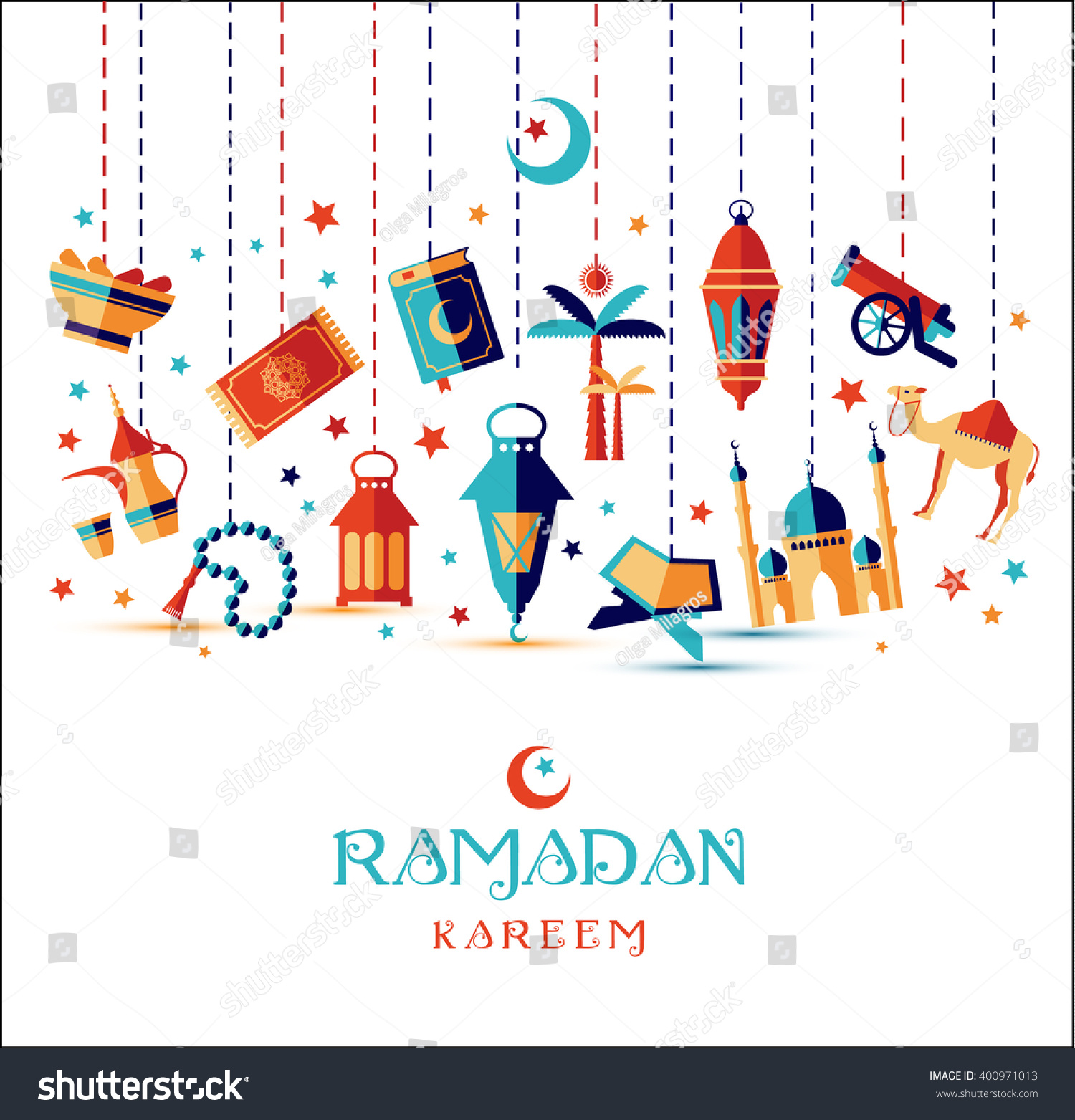 ramadan kareem icons