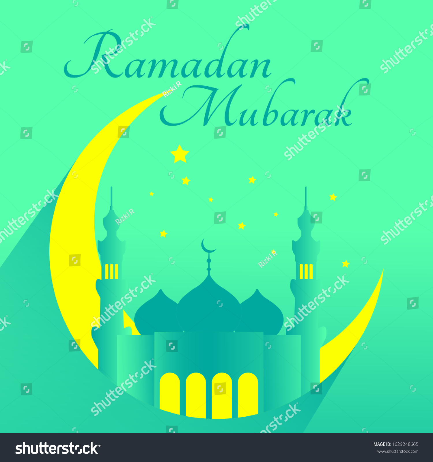 Ramadan Vector Ramadhan Icon Stock Vector Stock Vector (Royalty Free ...