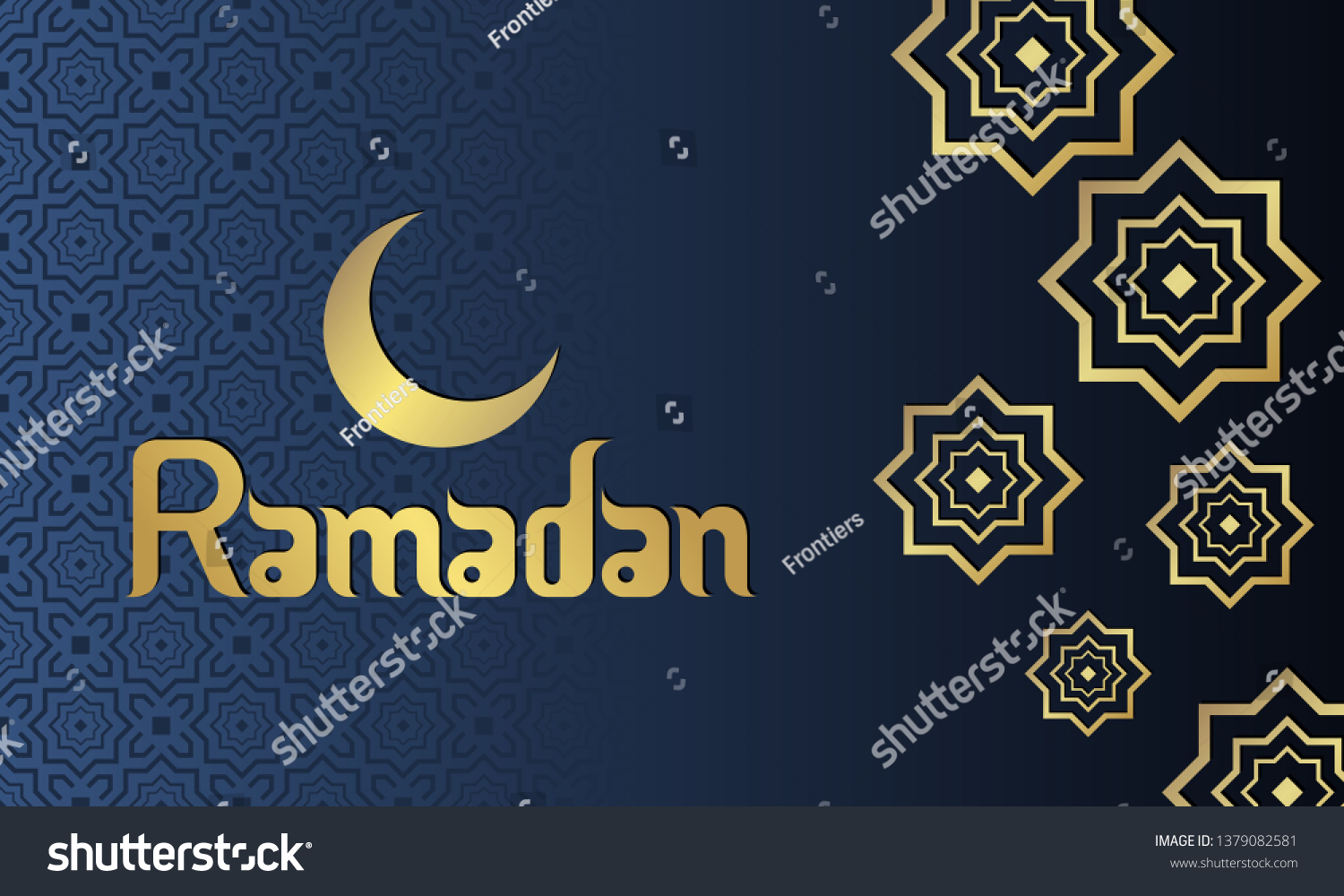 Ramadhan Background Vector Stock Vector Royalty Free 1379082581