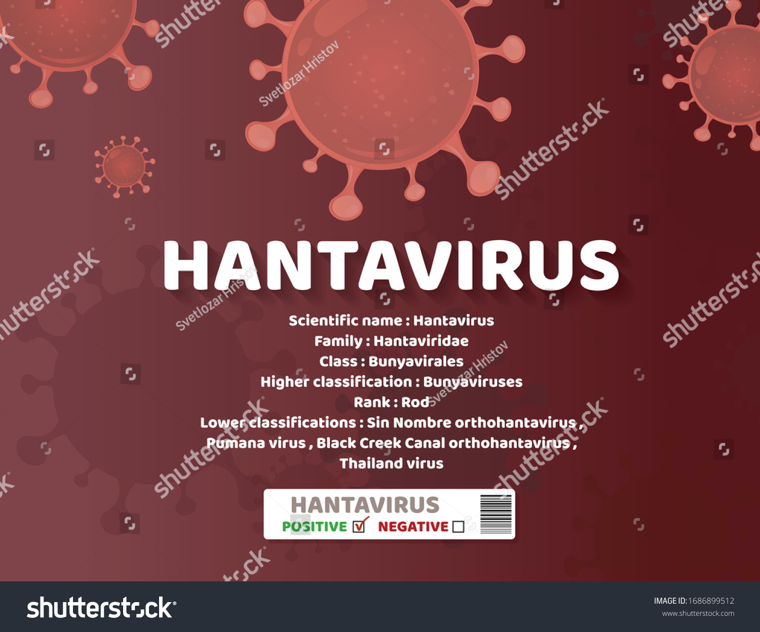 Rare Deadly Viral Infection Vector Illustration Stock Vector Royalty Free