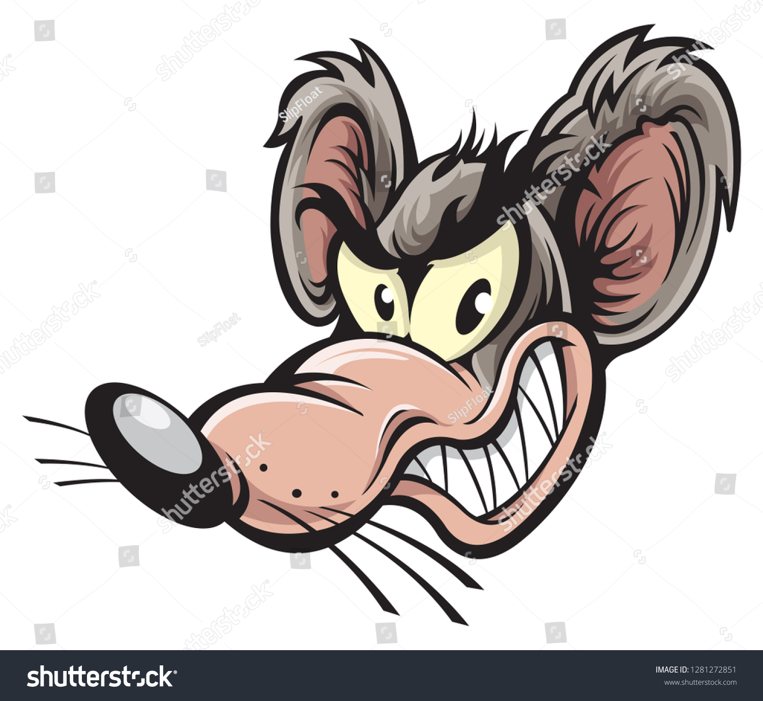 Rat Cartoon Character Stock Vector Royalty Free