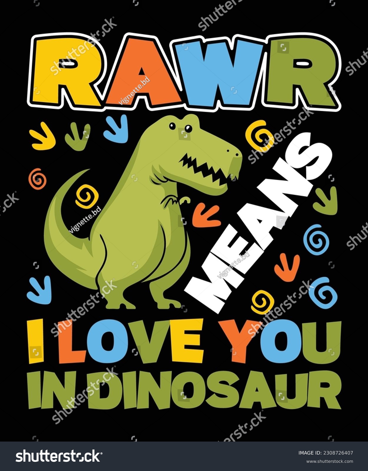 SVG of Rawr means I love you in dinosaur Happy valentine shirt print template, Trex vector art typography design, Cuple shirt design svg