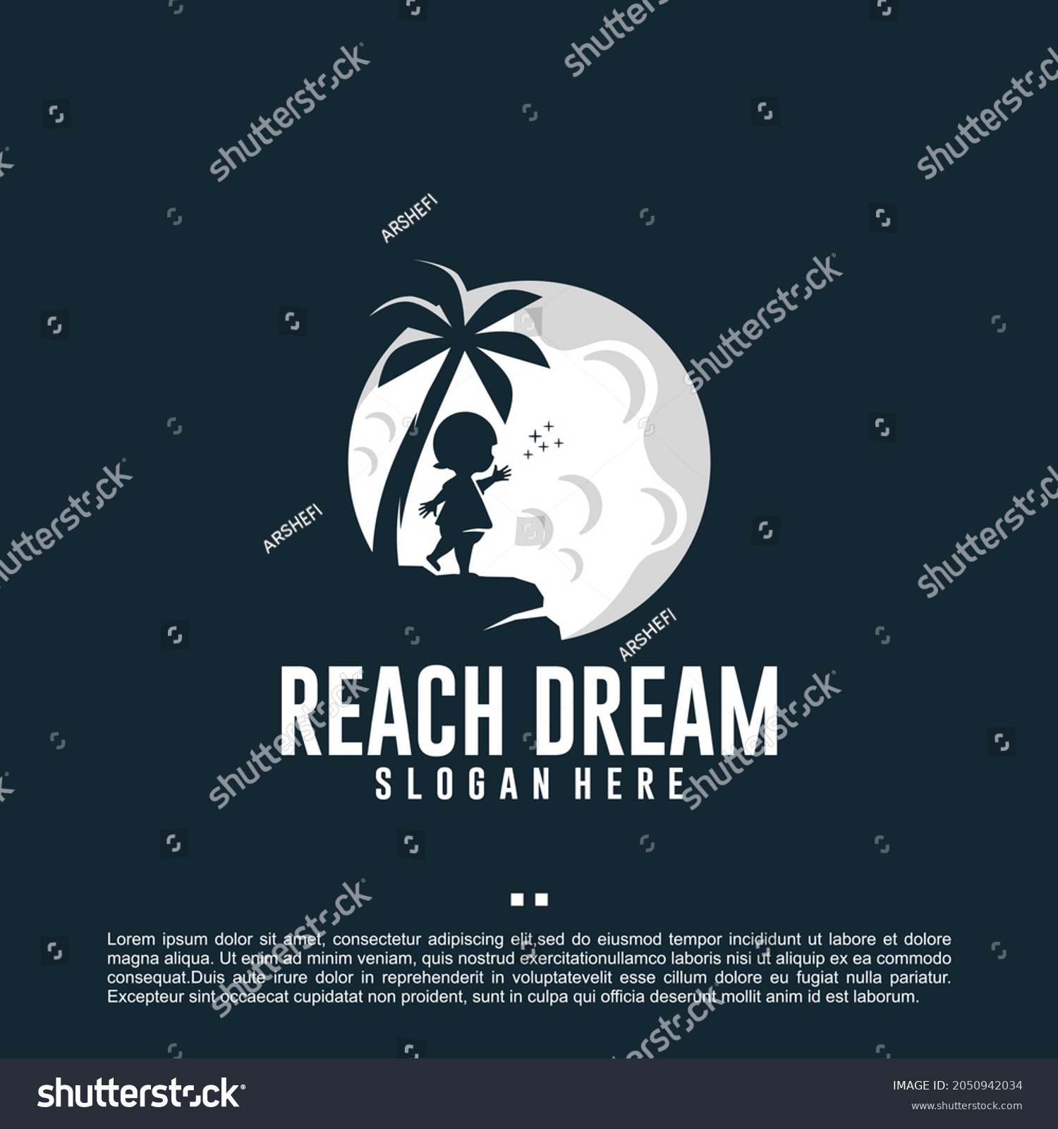 Reach Dream Logo Design Template Stock Vector Royalty Free 2050942034 reach-dream-logo-design-template-stock-vector-royalty-free-2050942034