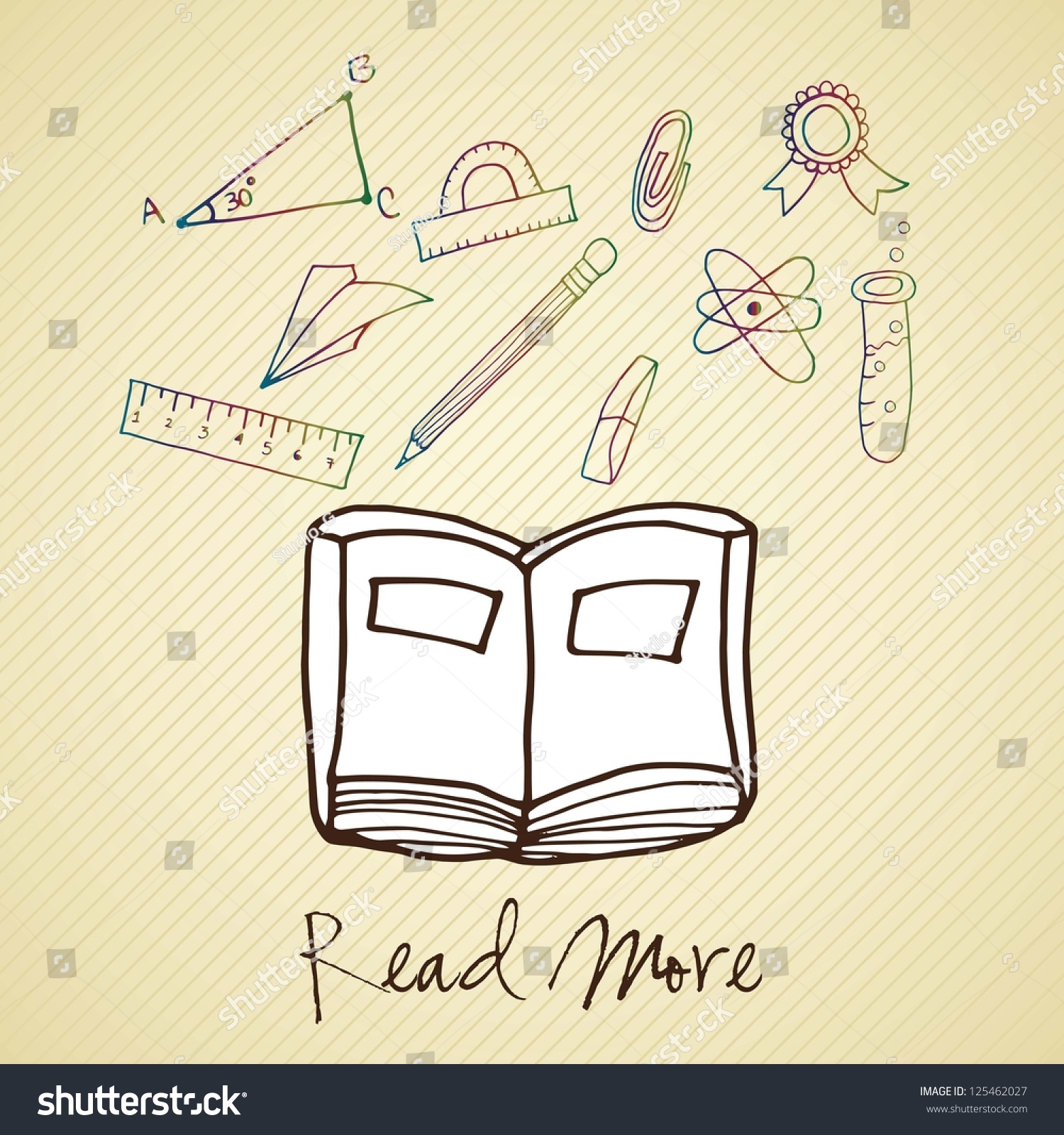 Read More Icon Download Ebook Vintage Stock Vector Royalty Free