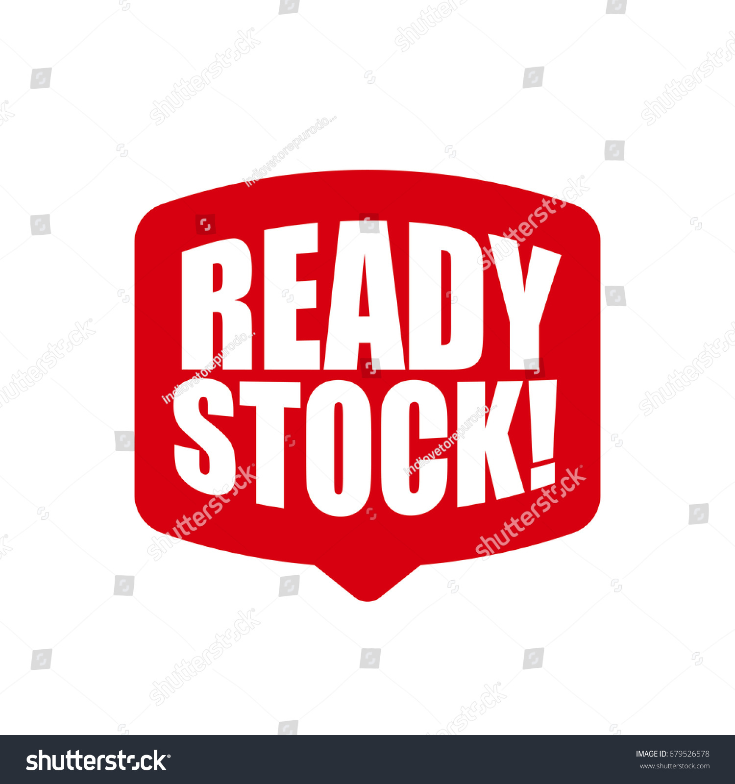 Ready Stock Label Template Stock Vector Royalty Free 679526578