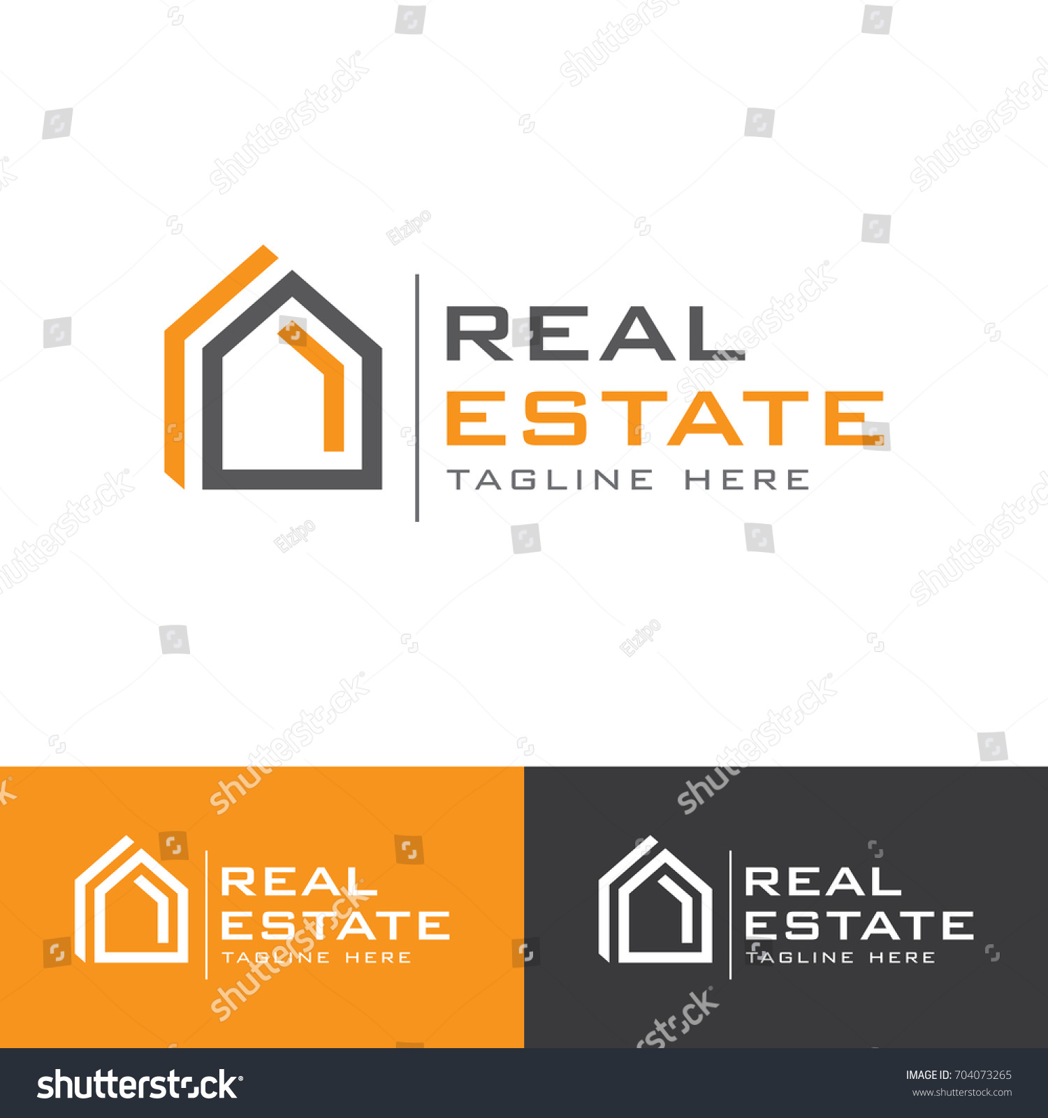 Real Estate G Letter Logo Stock Vector (Royalty Free) 704073265 ...