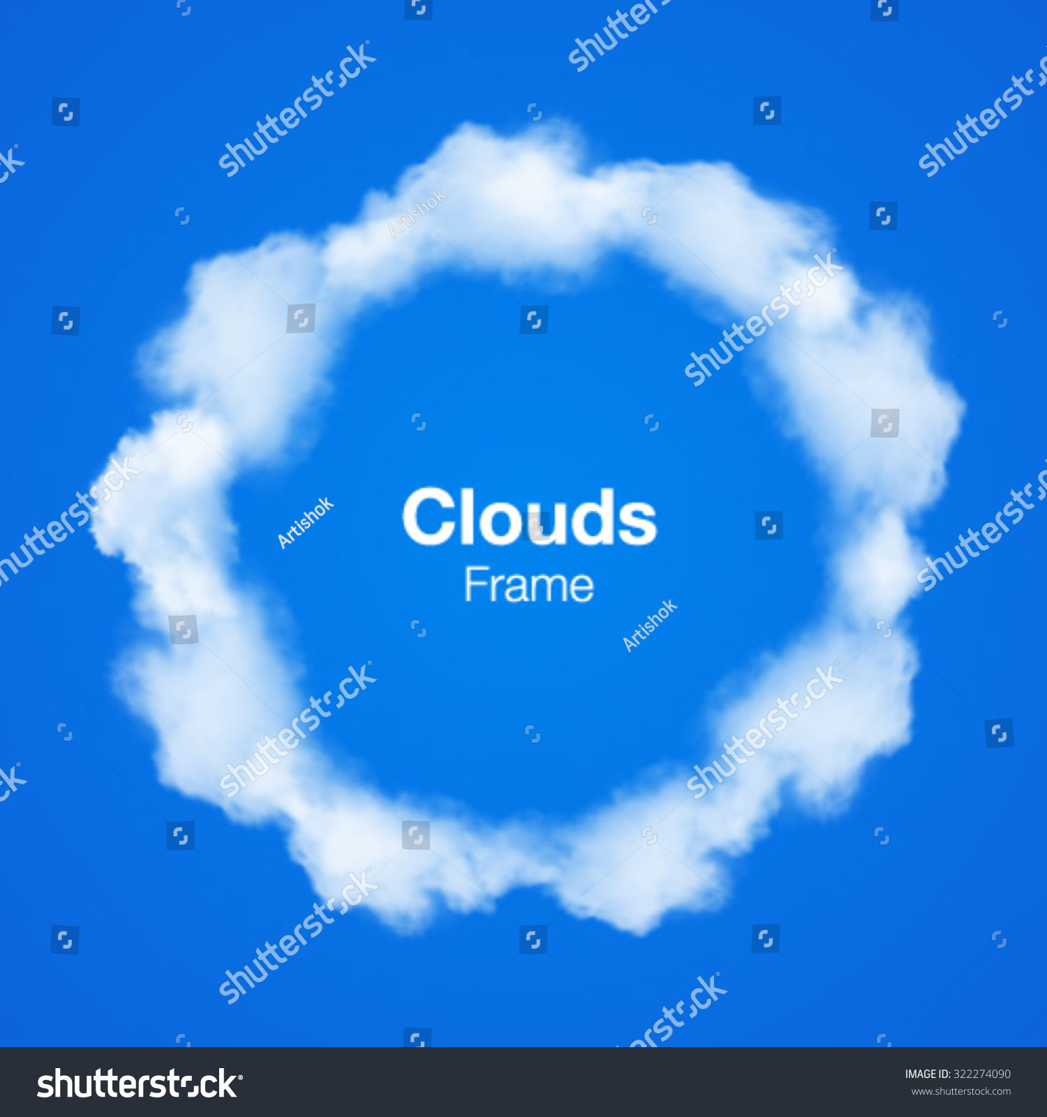 15,447 Circle cloud frame Stock Vectors, Images & Vector Art | Shutterstock