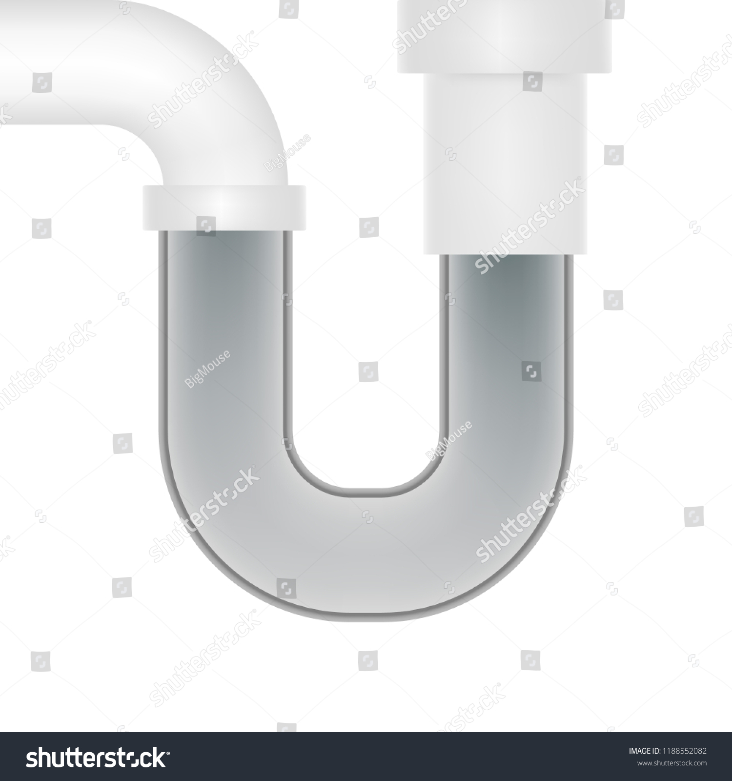 Realistic Detailed 3d Drain Cleaner Empty Stock Vector (Royalty Free ...