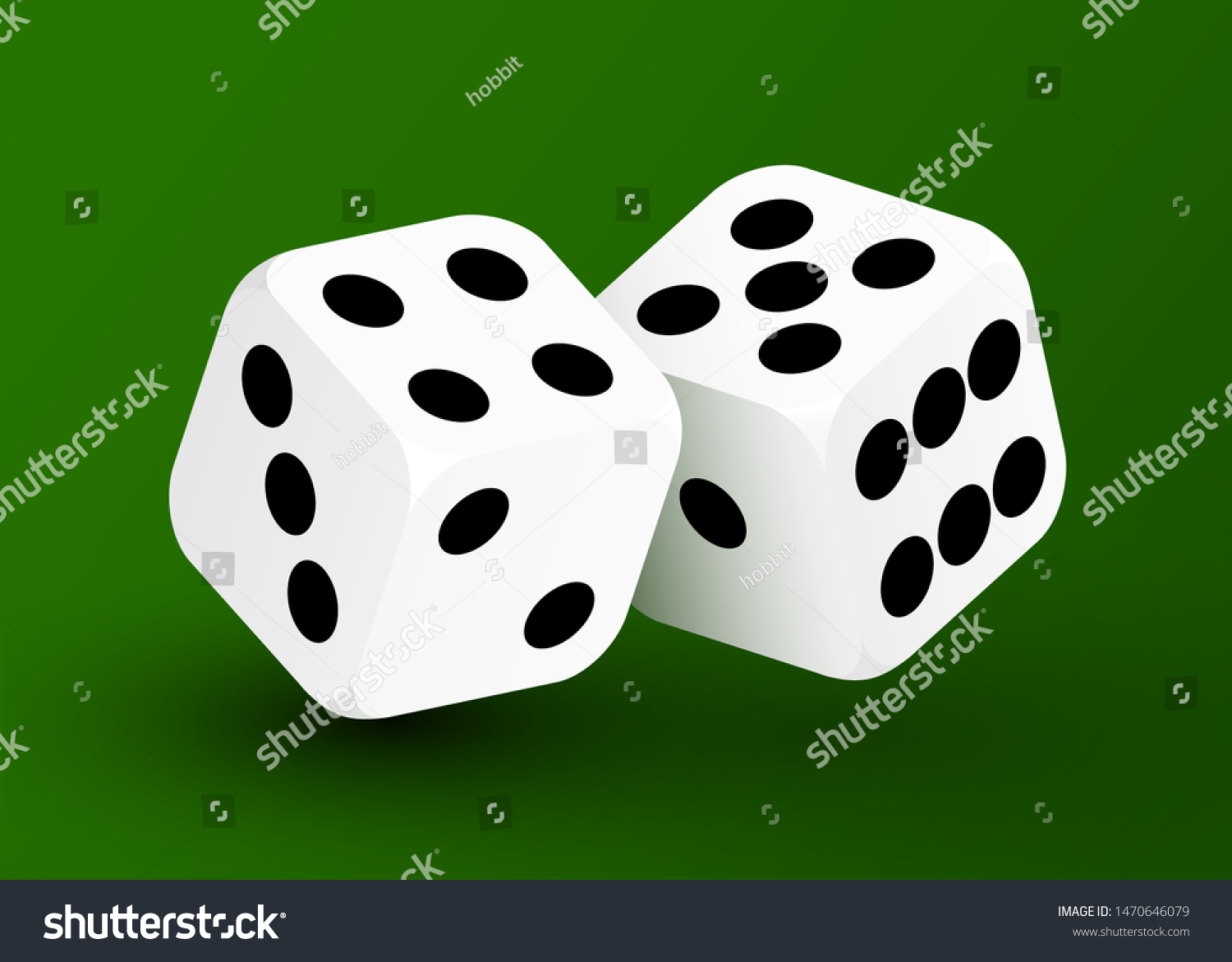 Download Realistic Game Dice Icon Flight Closeup Stock Vector Royalty Free 1470646079