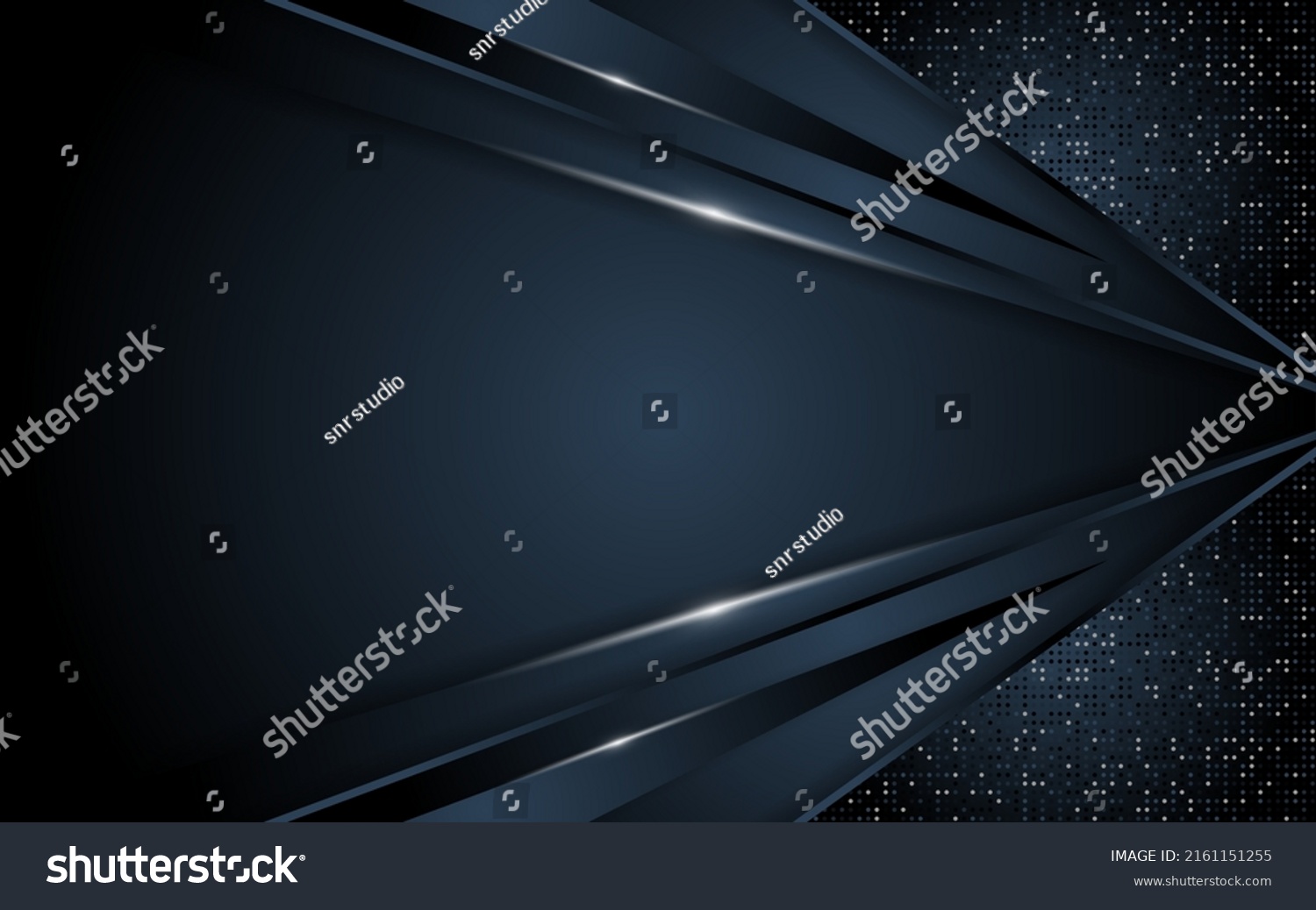 Realistic Navy Blue Silver Line Textured Stock Vector (Royalty Free