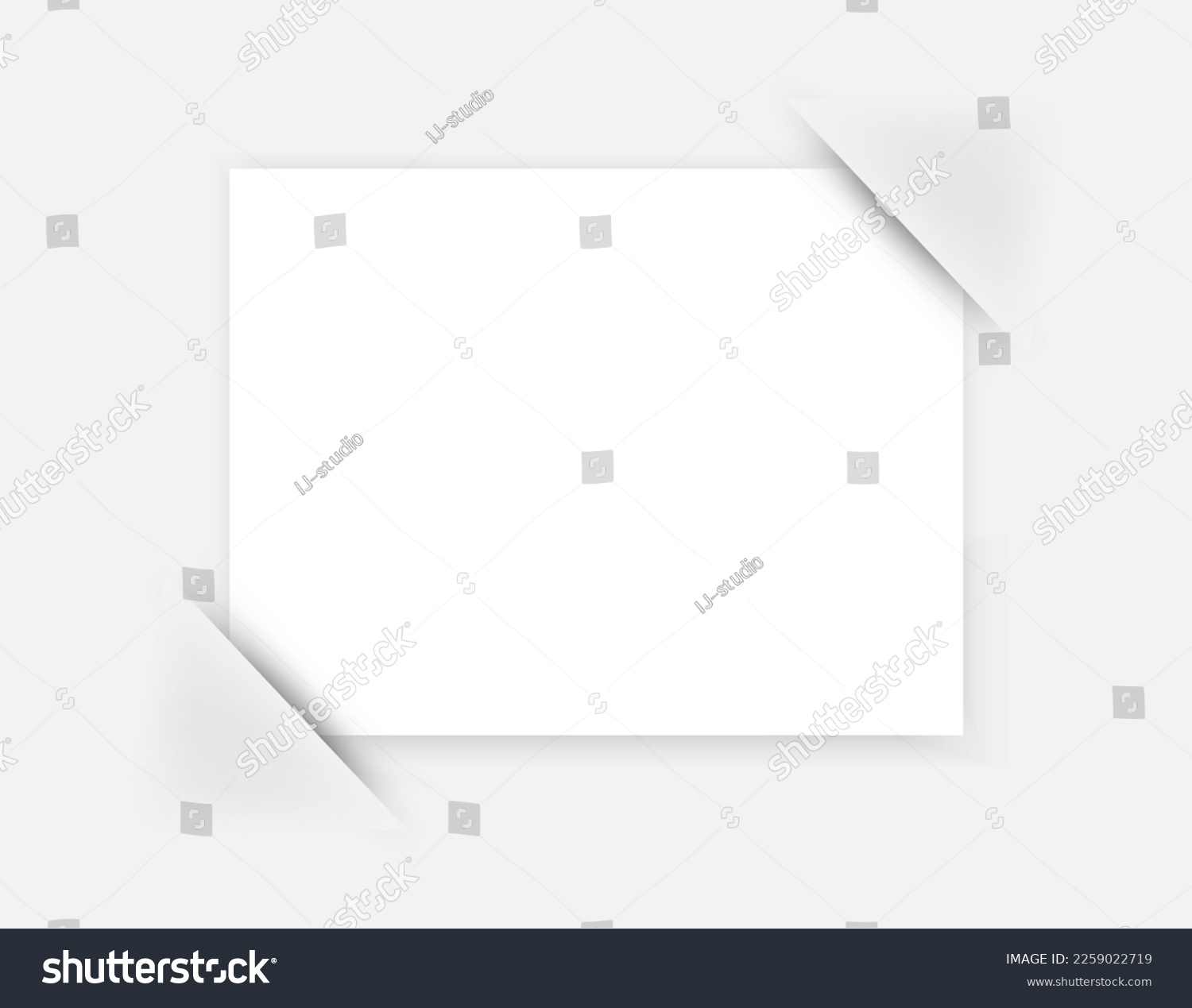 SVG of Realistic Paper empty.Blank paper sheet .Album empty.Vector Illustration
 svg