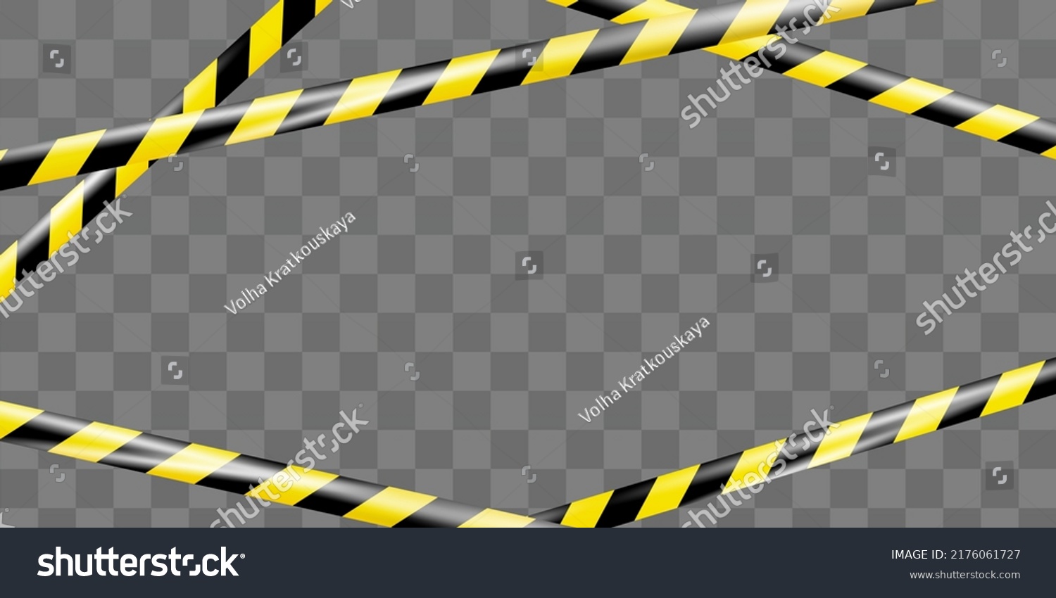 SVG of Realistic striped crossing caution tape of warning signs for crime scene or construction area in yellow. Police line, do not cross ribbon. Warning danger tape. Ribbons for accident, under construction svg