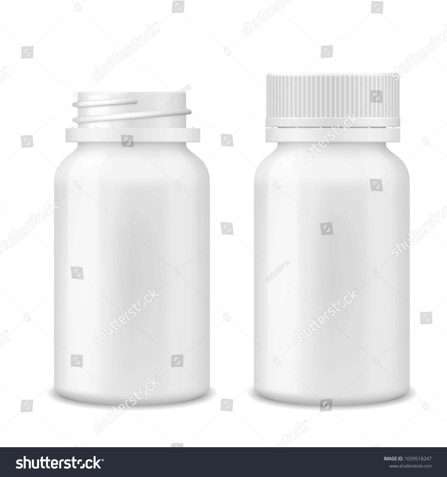 SVG of Realistic vector Blank Medicine opened and closed medical plastic bottle with tablets pills, tablets, drug of painkillers, antibiotics, vitamins Isolated on White Background. Health care medical svg