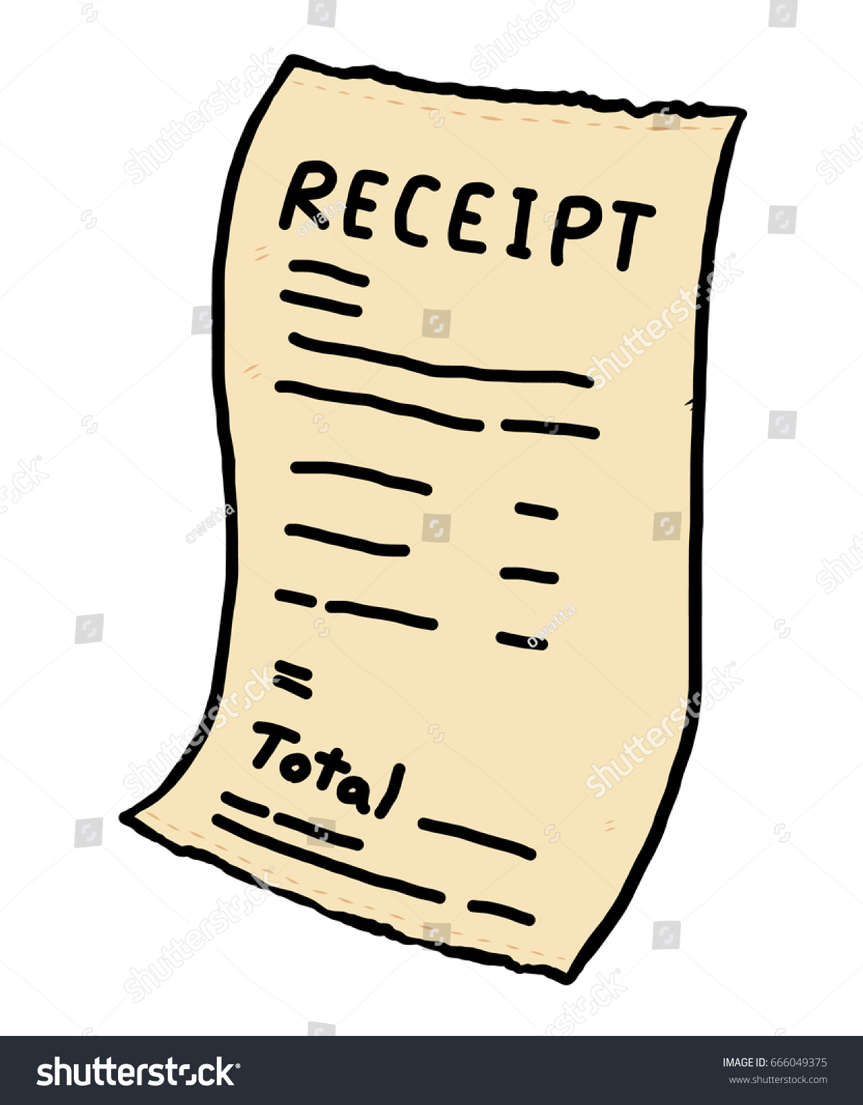 receipt-paper-cartoon-vector-illustration-hand-stock-vector-royalty-free-666049375-shutterstock