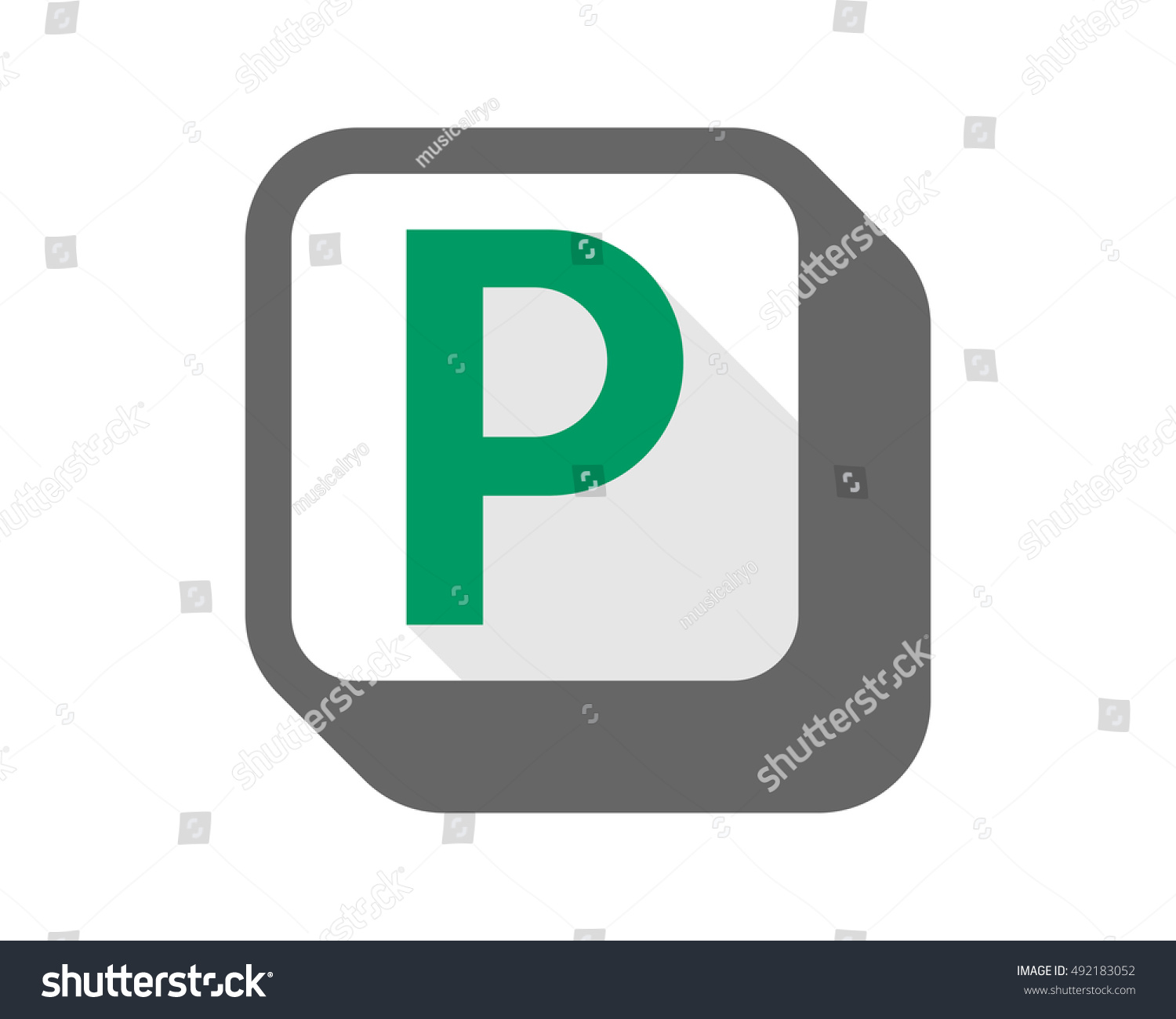Rectangle Alphabet Typeset Typeface Typography Font Stock Vector ...