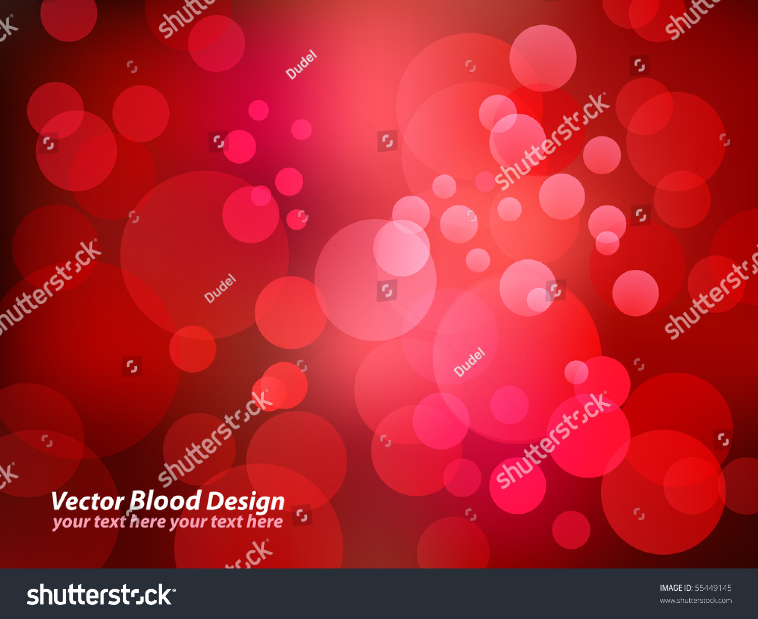 Red Abstract Background Stock Vector 55449145 : Shutterstock