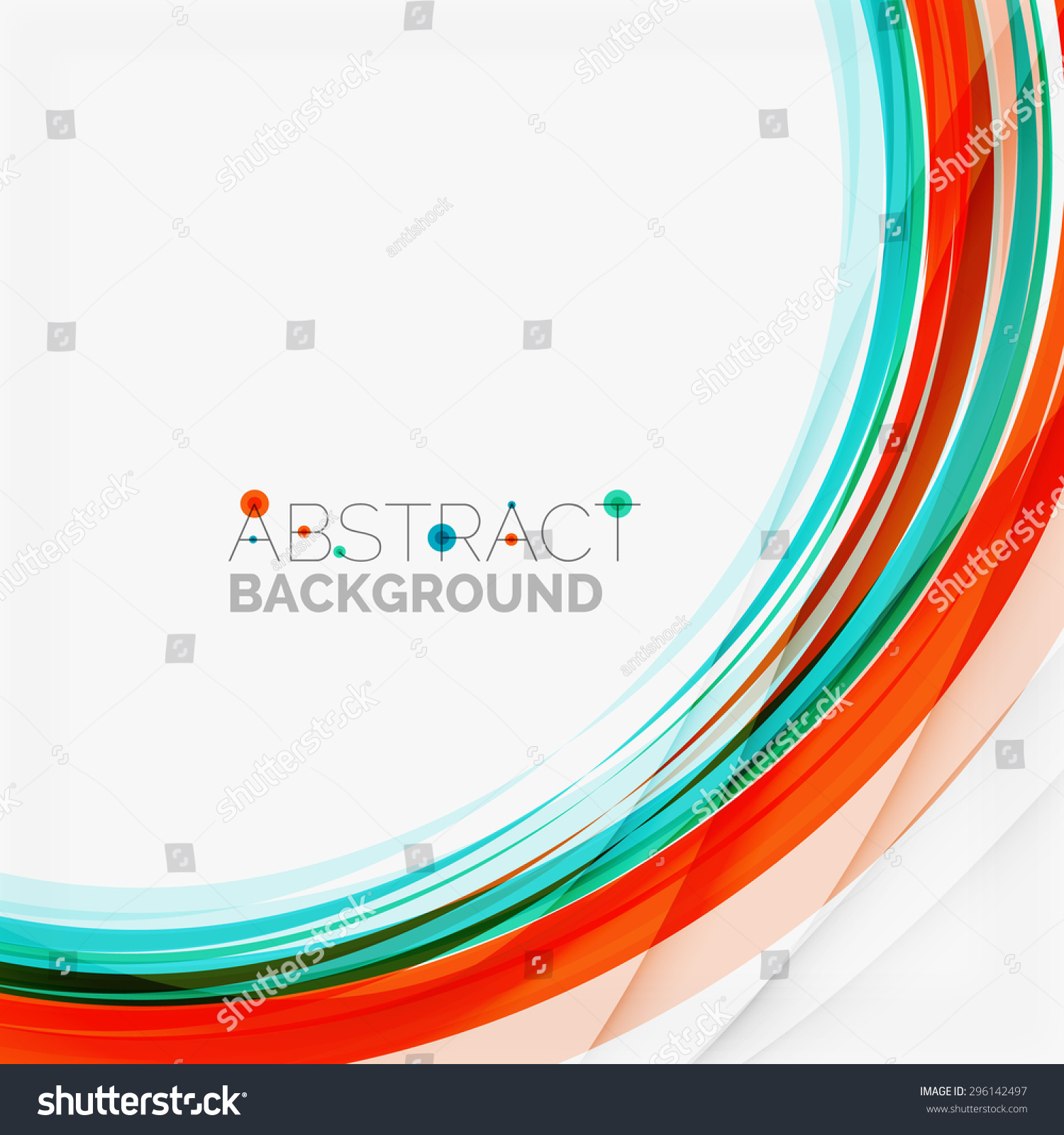 Red And Blue Color Swirl Concept, Abstract Background Stock Vector ...