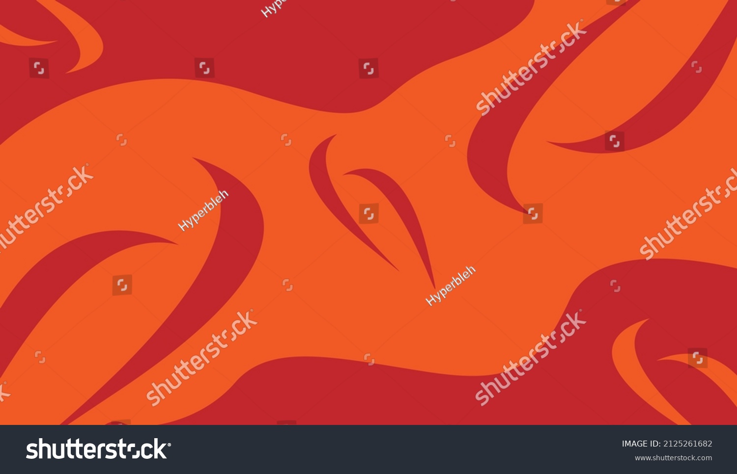 Red Orange Abstract Background Vector Illustration Stock Vector