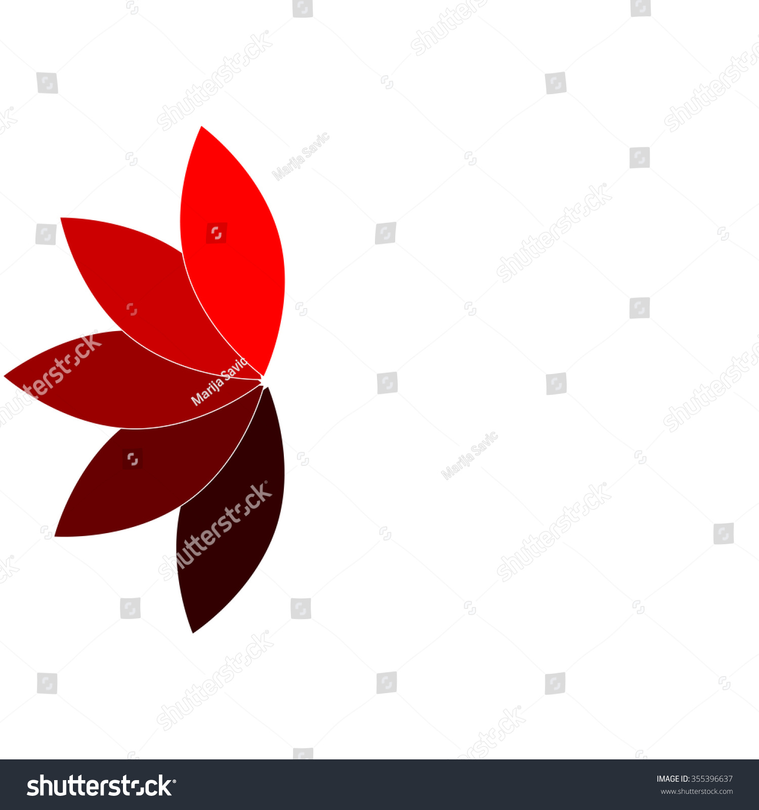 Red Background Your Text Logo Hotbox Stock Vector Royalty Free 355396637