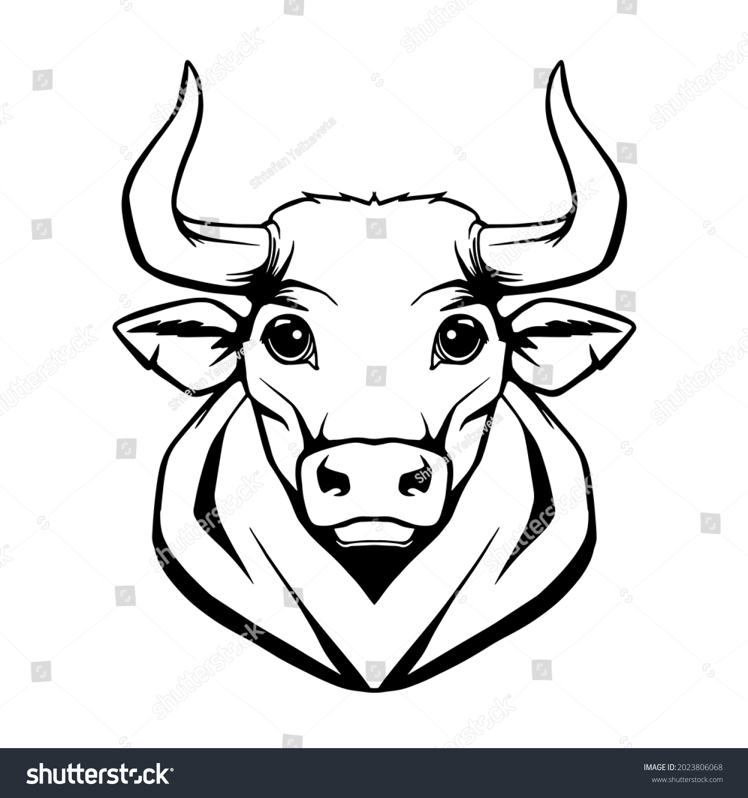 SVG of Red bull isolated illustration logo svg