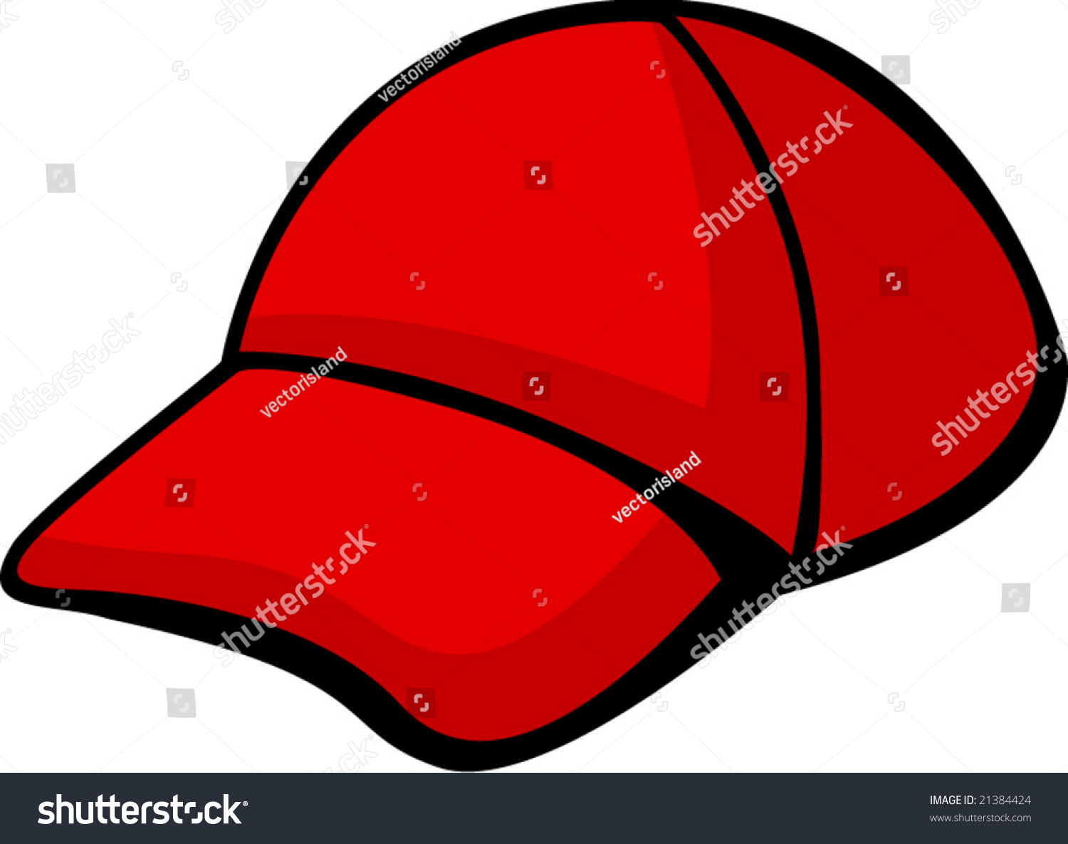 Red Cap Stock Vector Illustration 21384424 : Shutterstock