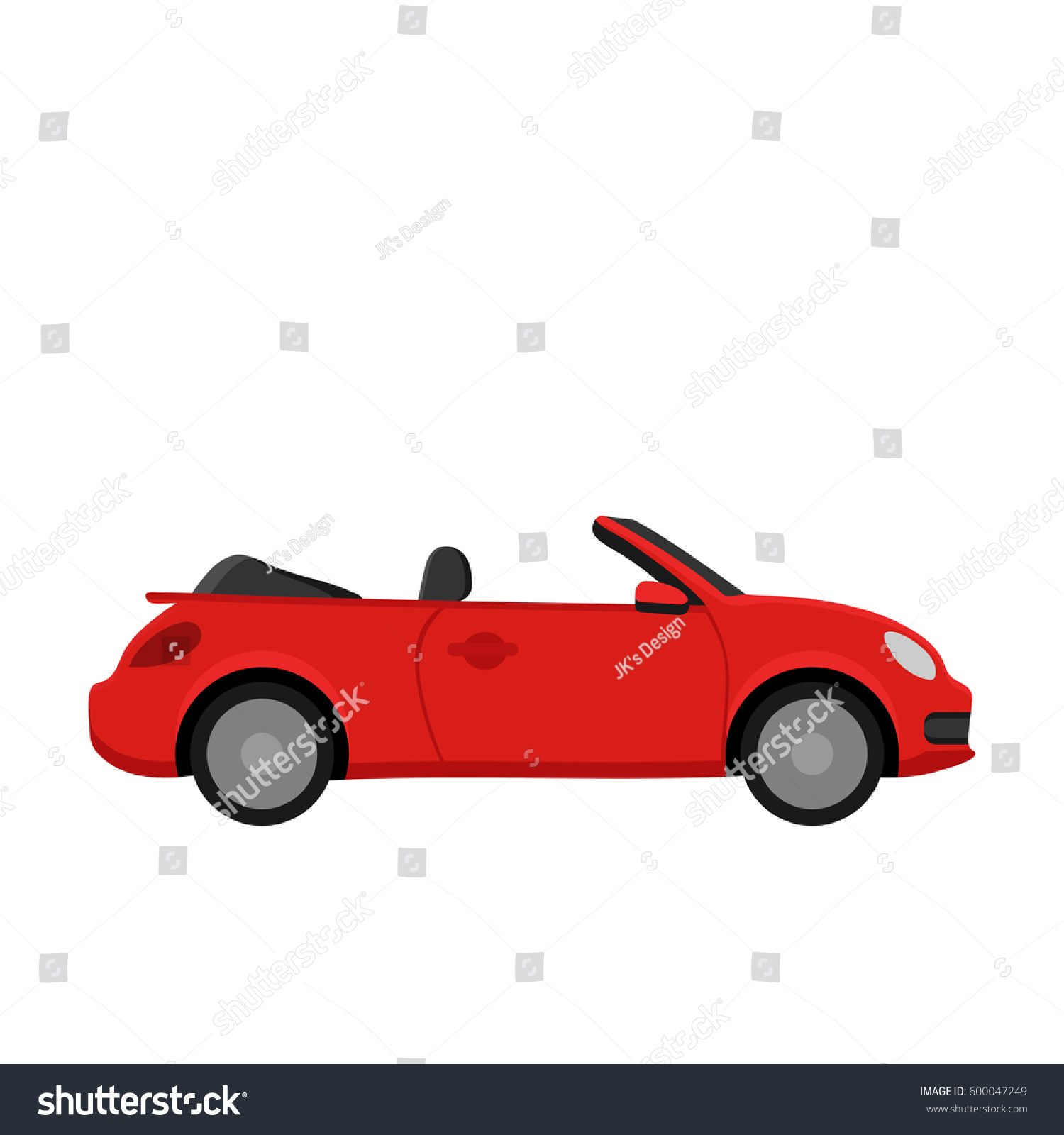 3,214 Cartoon car convertible Images, Stock Photos & Vectors | Shutterstock