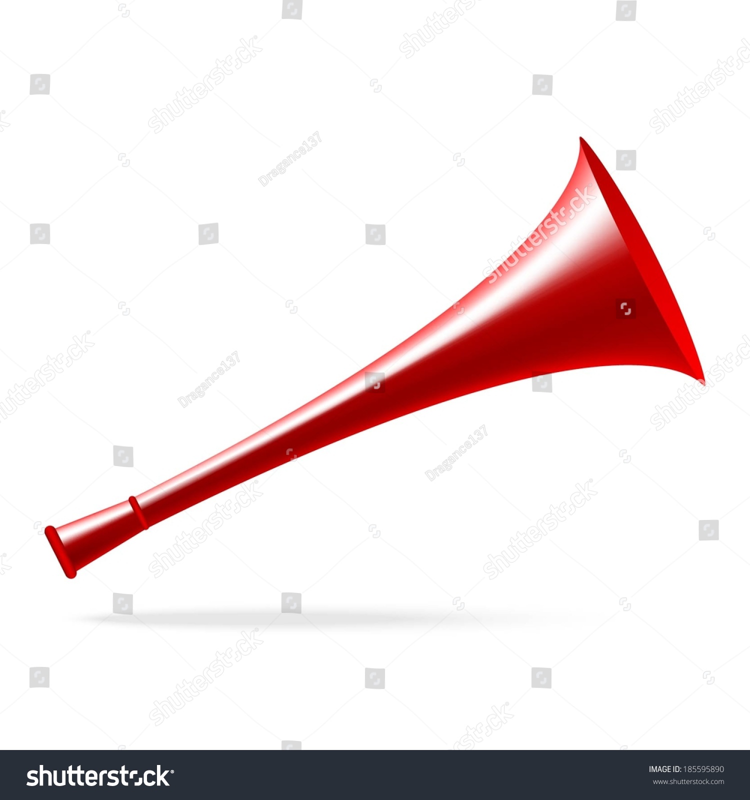 Red Horn 스톡 벡터 185595890 - Shutterstock