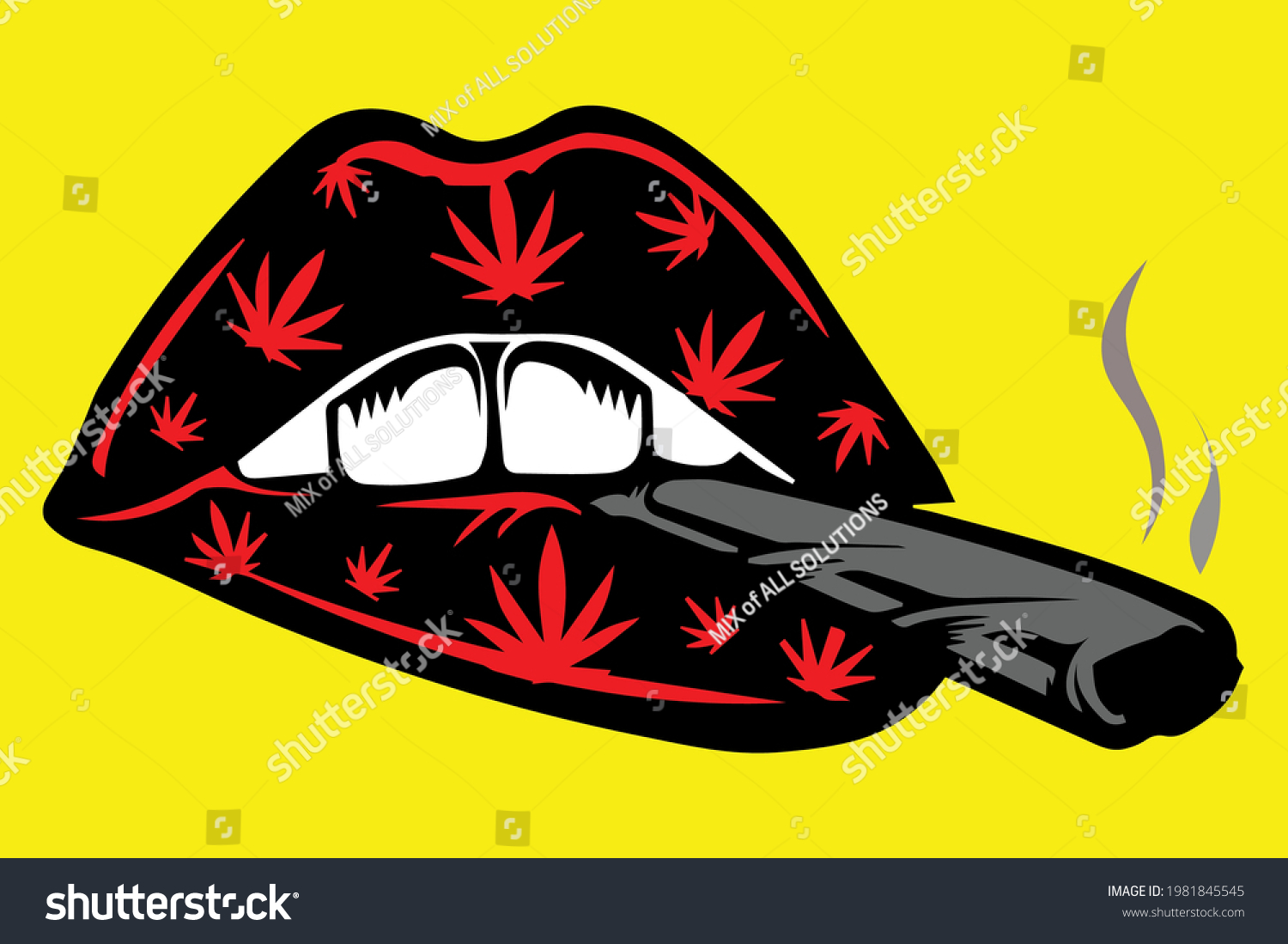 238 Lips Cigar Stock Vectors, Images & Vector Art 