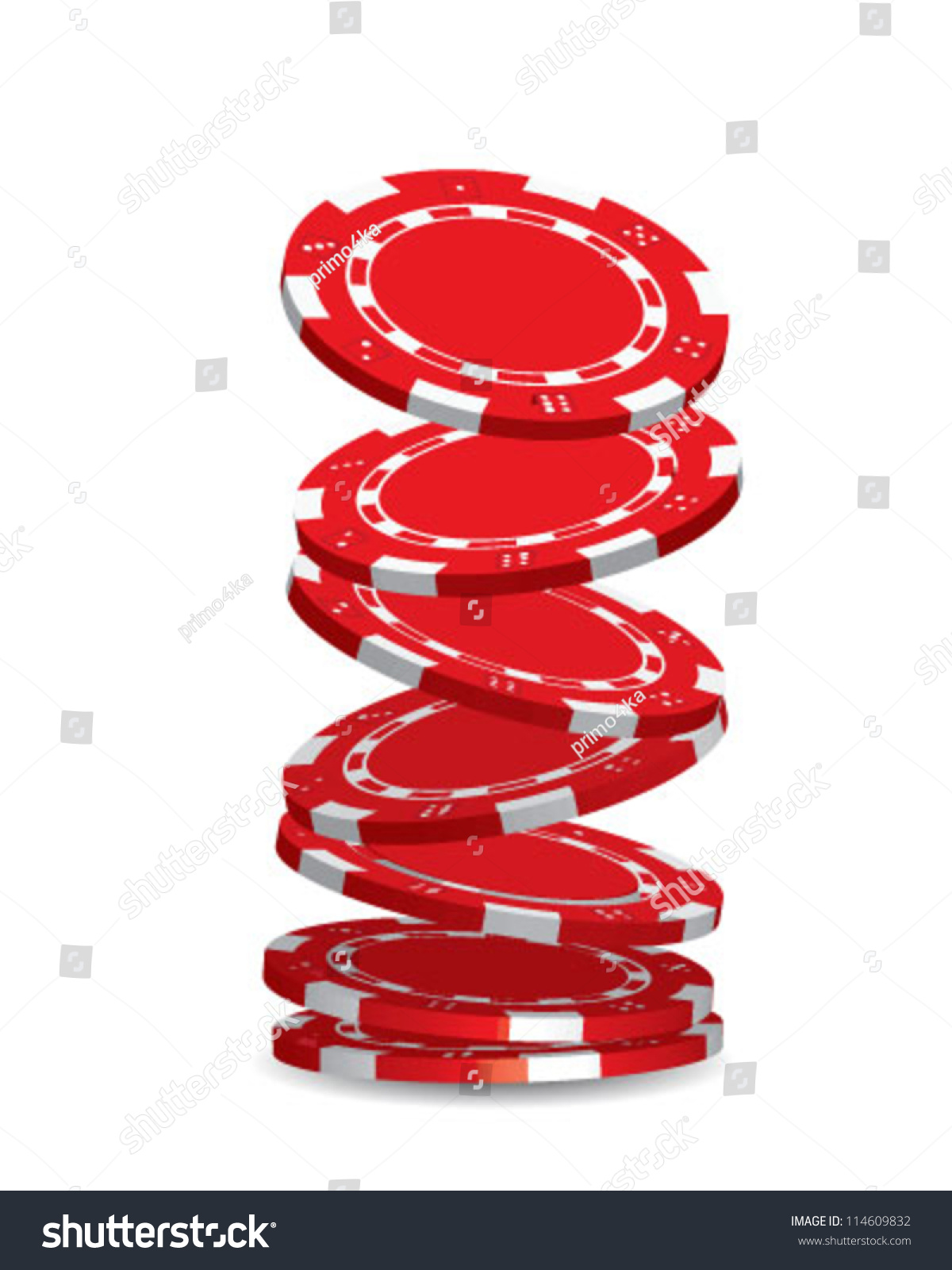 As poker red