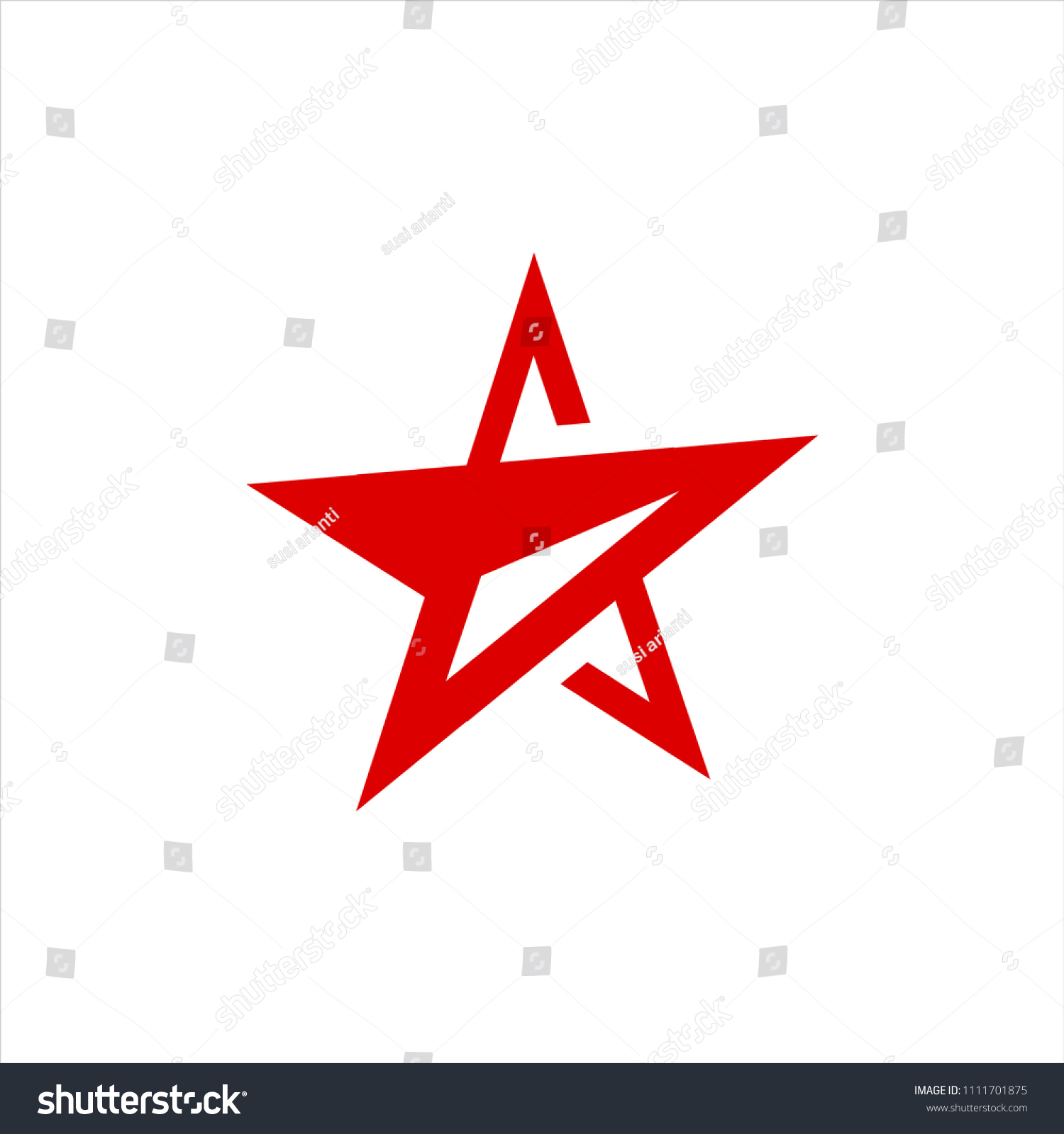 Red Star Logo Simple Concept Stock Vector Royalty Free 1111701875 topfanz-flag-red-star-logo-shops-topfanz