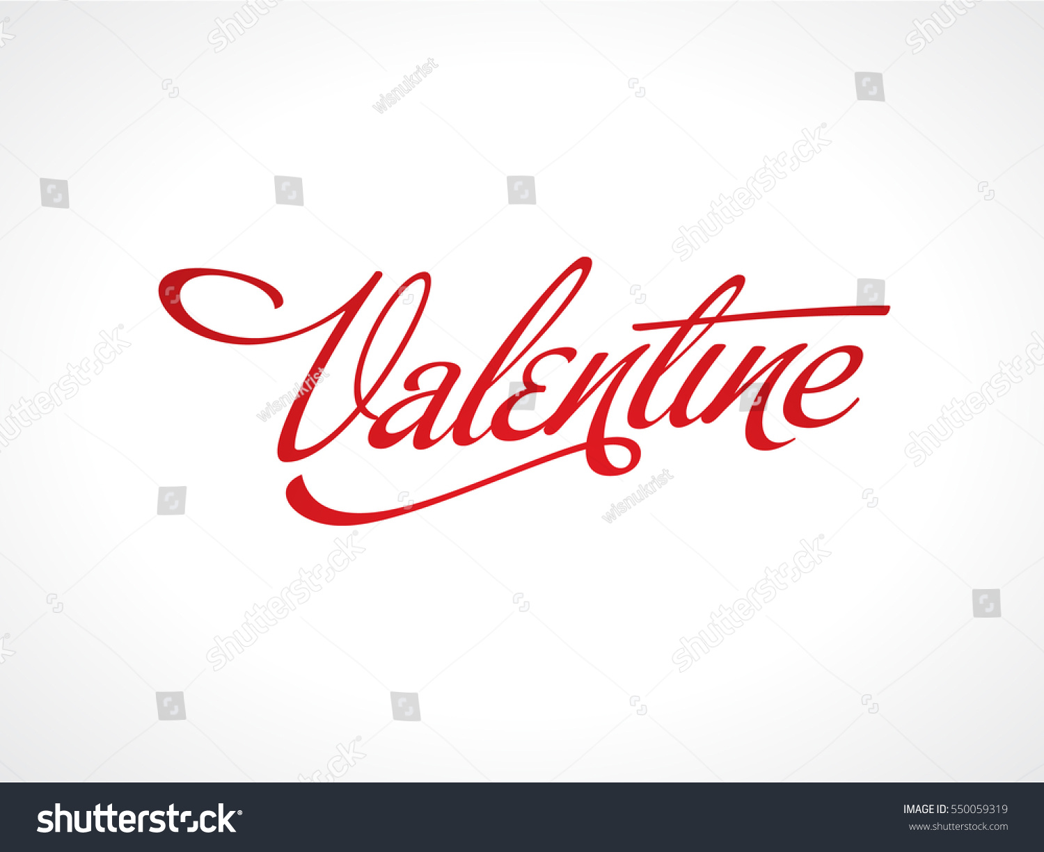 red-valentine-cursive-text-stock-vector-550059319-shutterstock