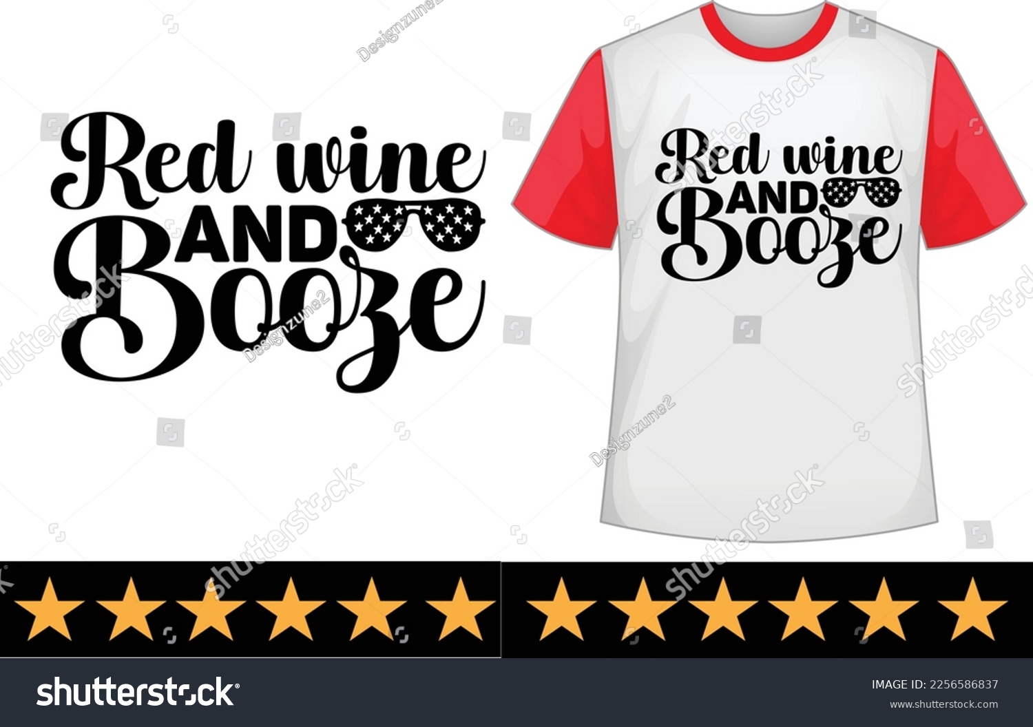 SVG of Red wine and booze svg t shirt design svg