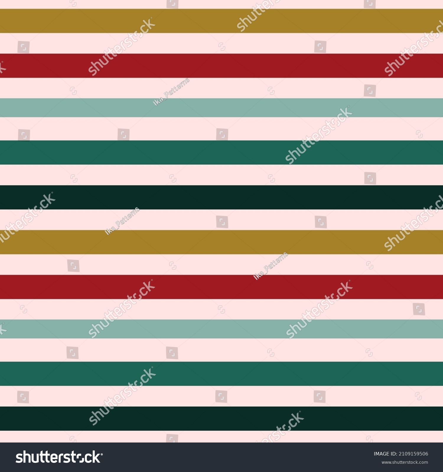 Red Yellow Blue Green Horizontal Stripes Stock Vector (Royalty Free ...