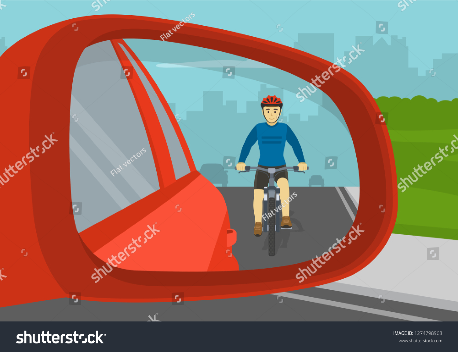 bicycle wing mirror