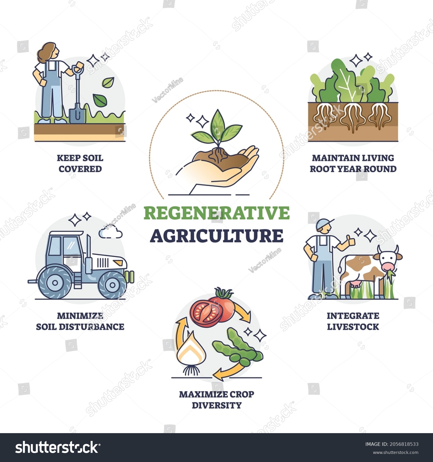 Agroecology Stock Vectors, Images & Vector Art | Shutterstock