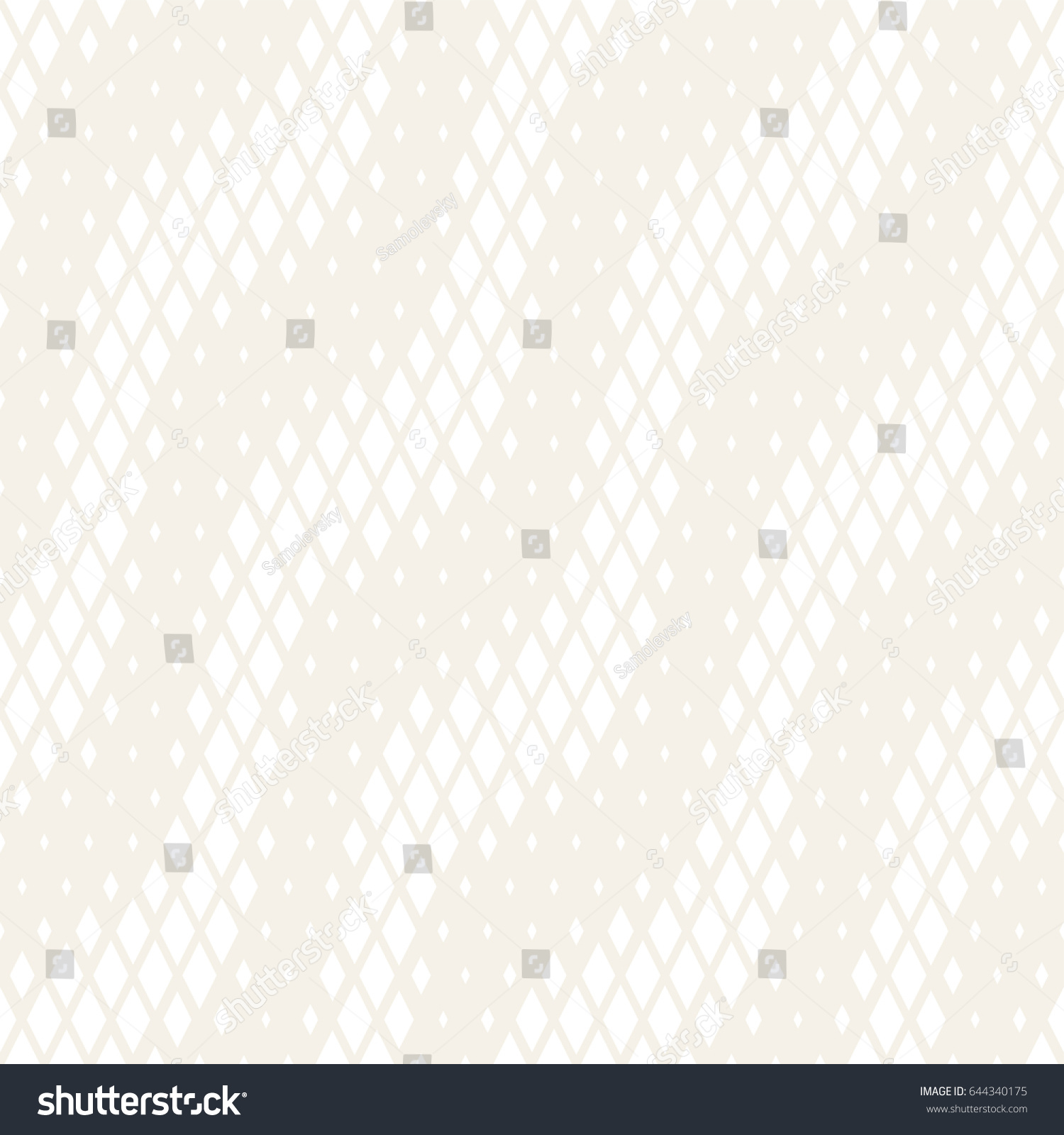 Repeating Rectangle Shape Halftone Modern Geometric Stock Vector ...