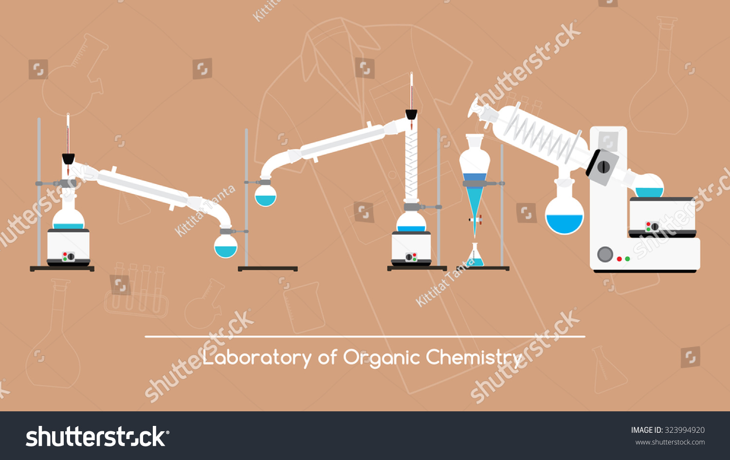 Organic Chemistry Lab Setup
