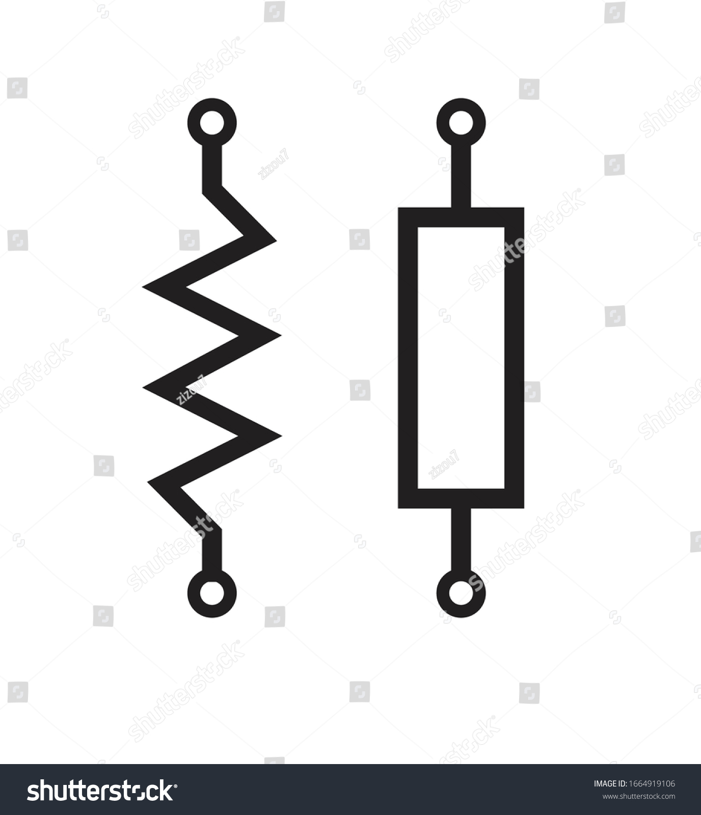 5,279 Resistor symbol Images, Stock Photos & Vectors | Shutterstock