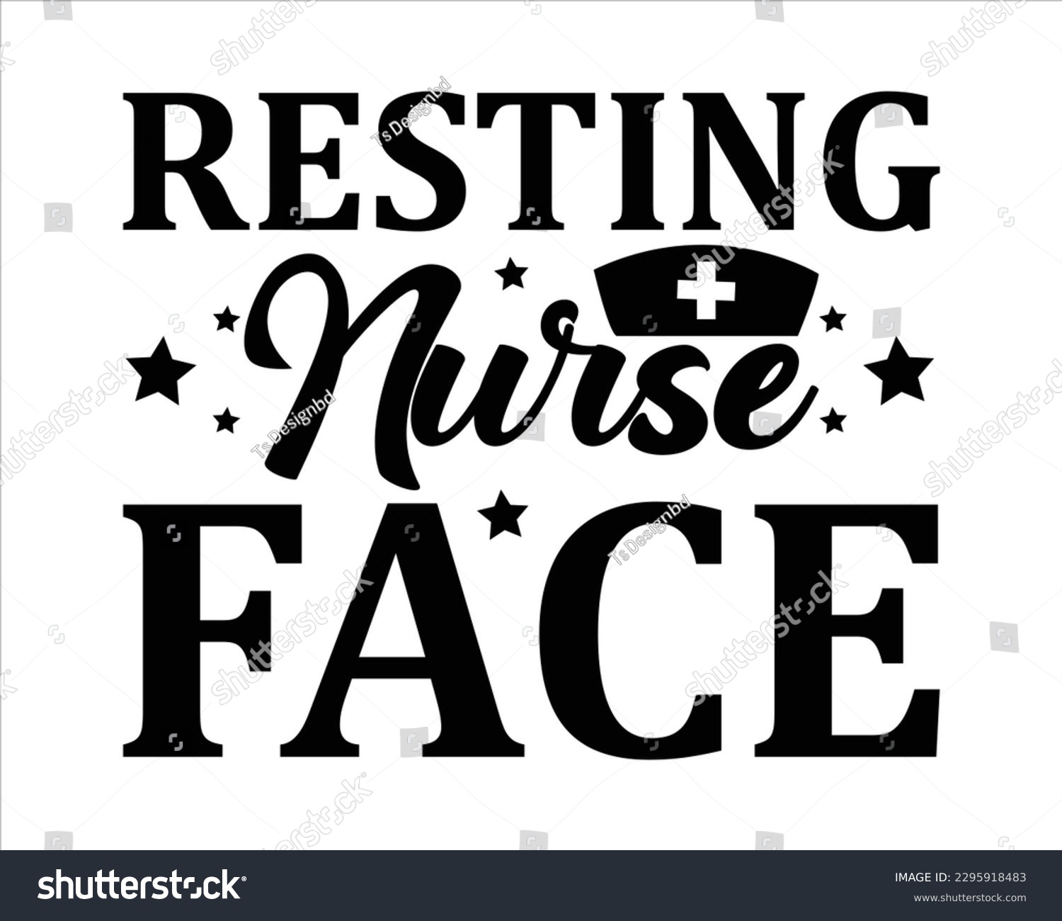 SVG of Resting  Nurse Face Svg Design,Nurse Design SVG ,nurse svg,nurse T shirt design, nurse cut file,nurse svg,Nurse Quotes SVG, Doctor Svg svg