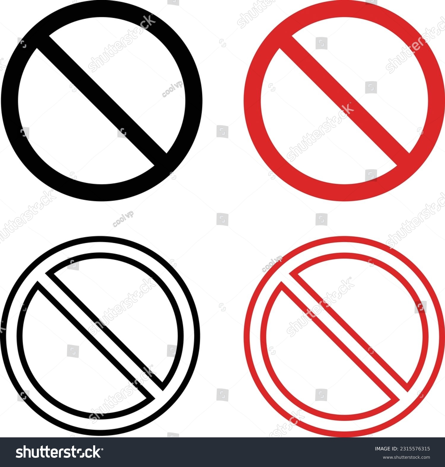 SVG of Restricted icon set . Red and black restriction icon vector design. Prohibition symbol. taboo concept. Danger sign. svg