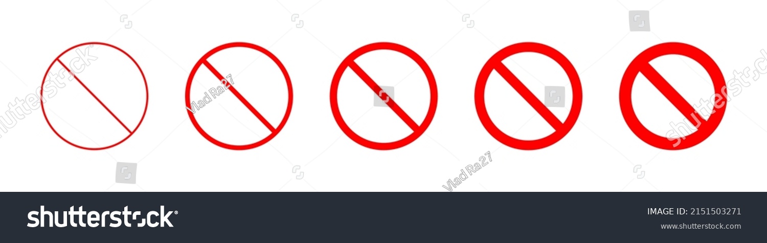 SVG of Restriction sign. Red restriction icon flat vector design. Prohibition symbol. taboo concept. Danger sign. Vector graphic EPS 10 svg