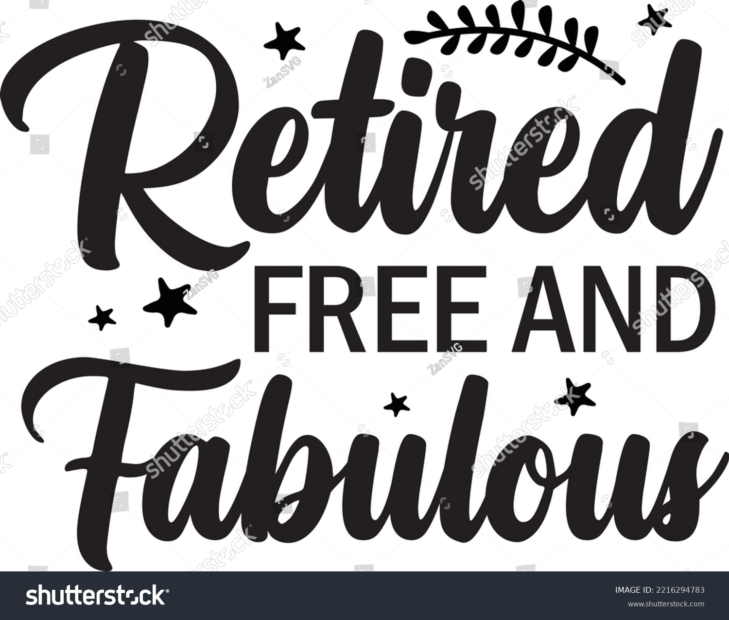 SVG of Retired free and fabulous vector file, Retired svg design svg