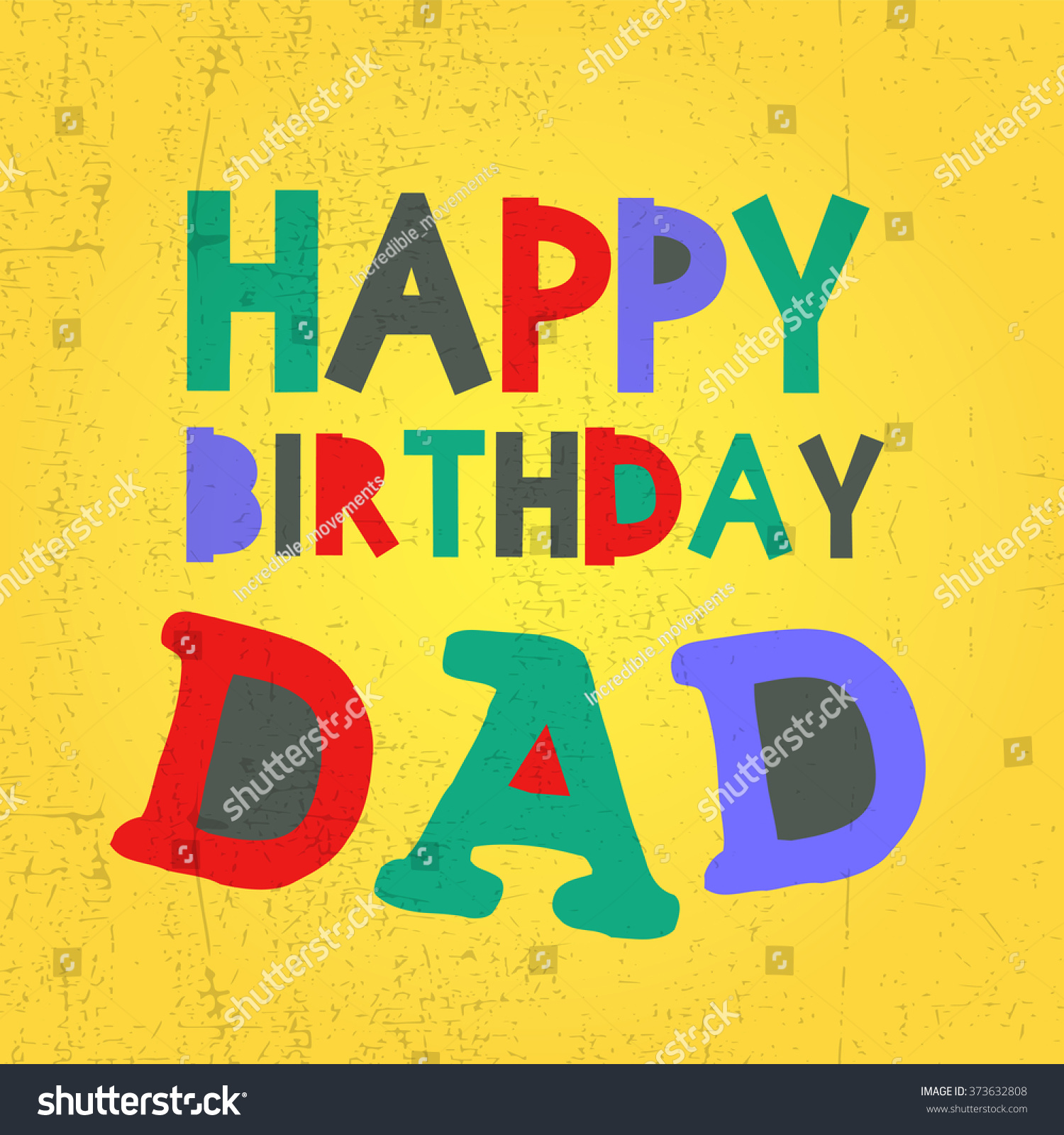 Download Retro Happy Birthday Card On Grunge Background. Happy ...